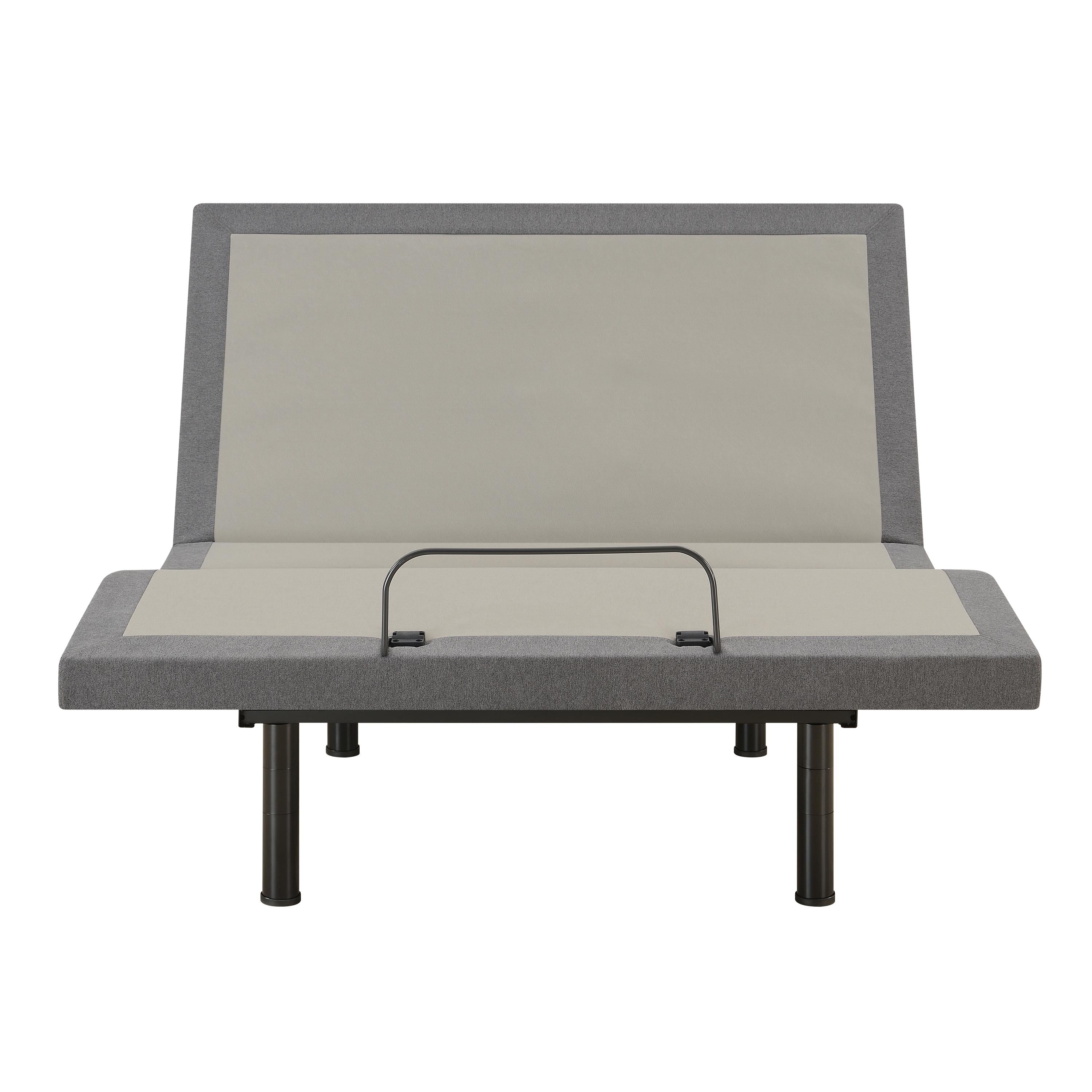  Coaster Furniture Negan 350132F Full Adjustable Bed Base - Grey and Black IMAGE 2