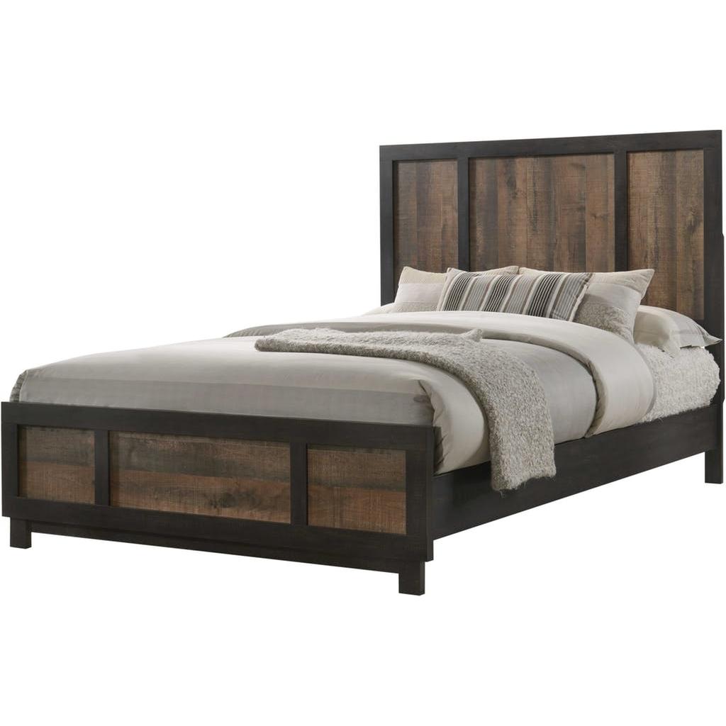  Size_King  -- Elements International Harlington Panel Bed IMAGE 2