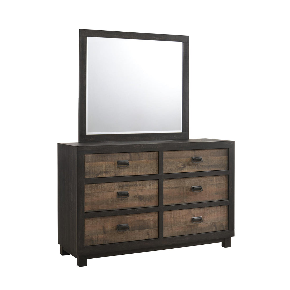  Elements International Harlington HG100DRMR Dresser w/ Mirror Set IMAGE 1