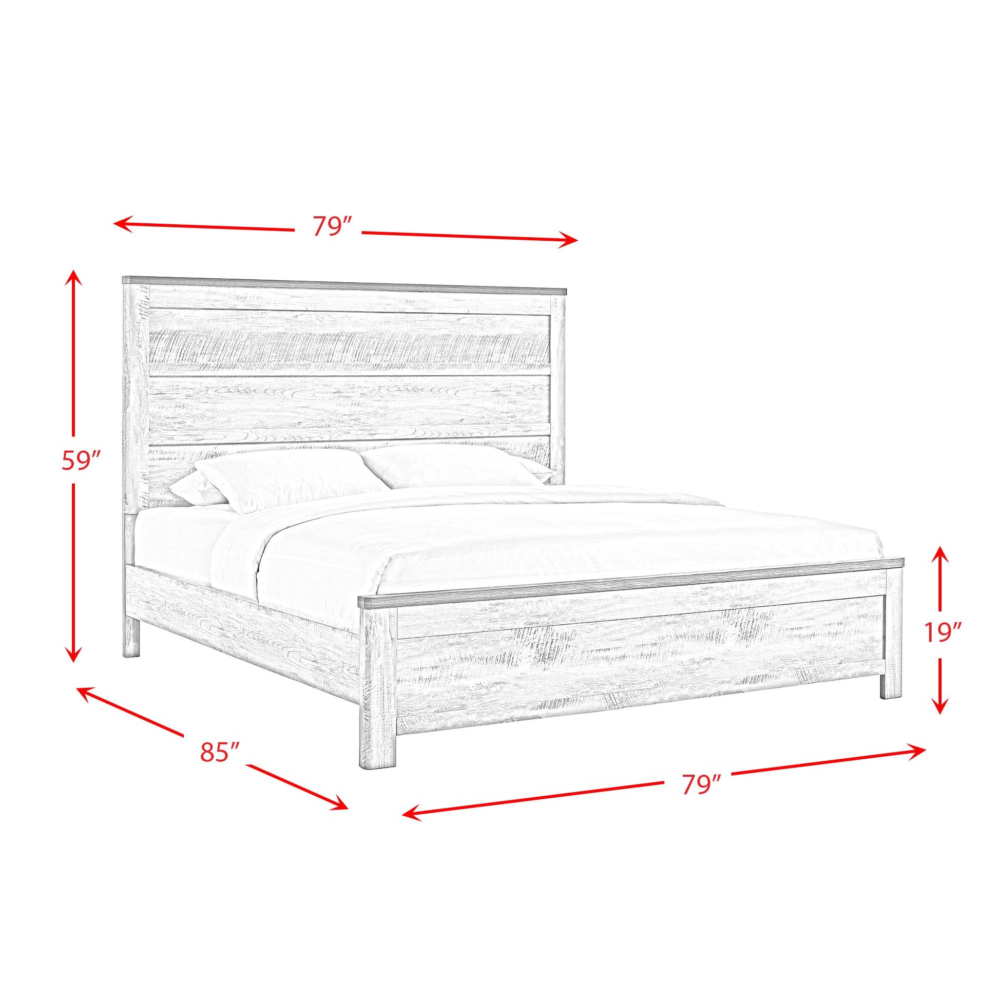  Size_King  --  Millers Cove Panel Bed IMAGE 9