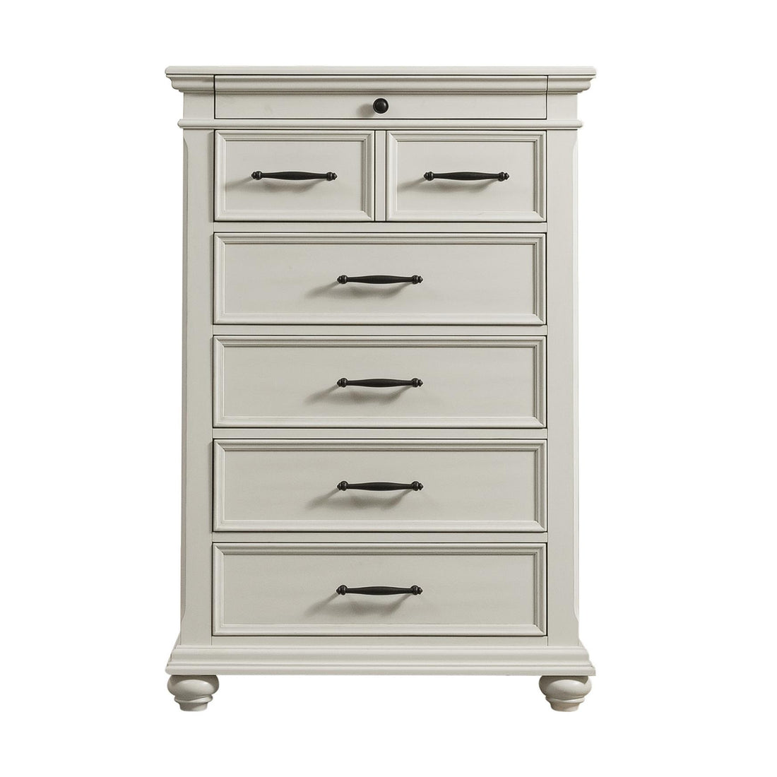  Elements International Slater SR600CH Chest - White IMAGE 1