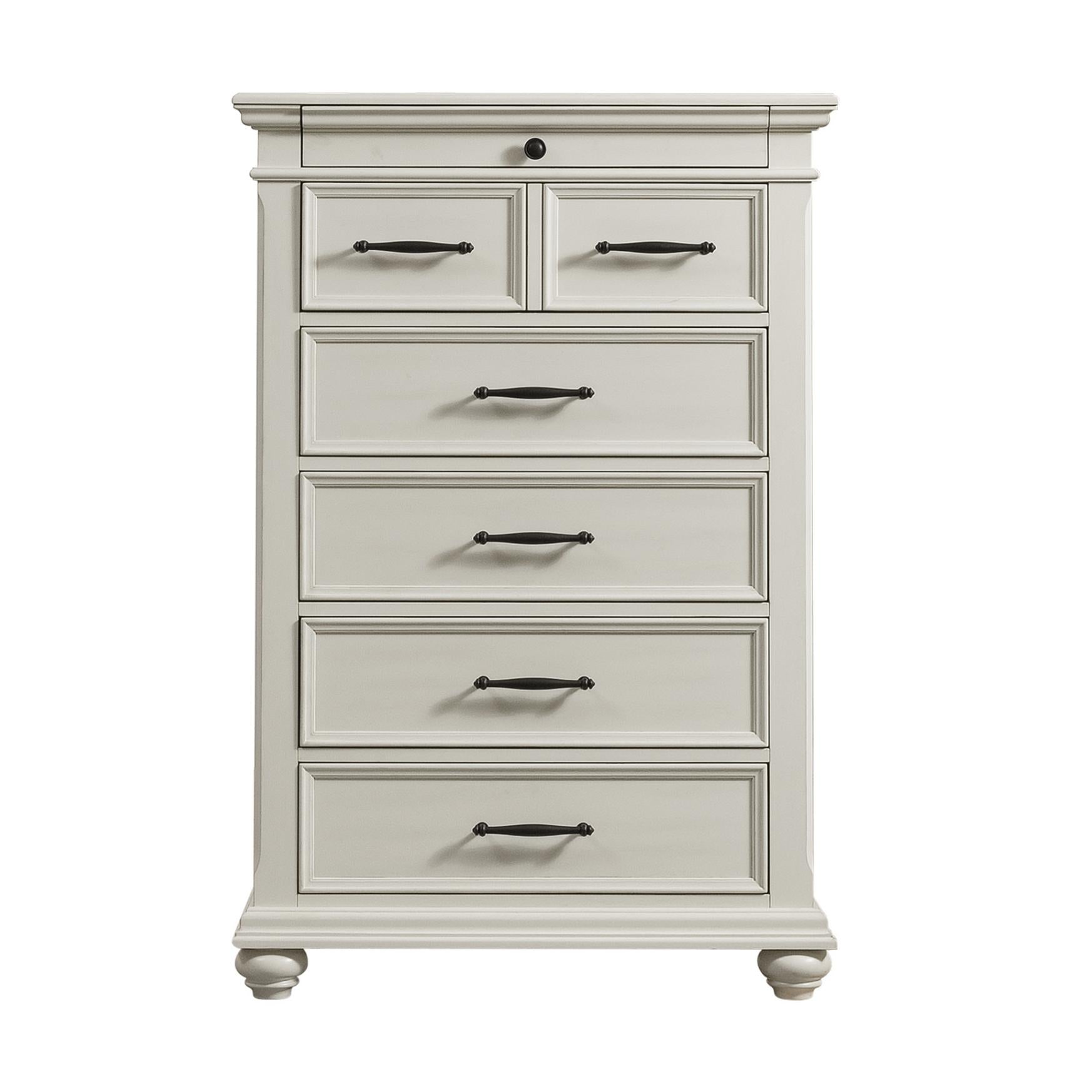  Elements International Slater SR600CH Chest - White IMAGE 2