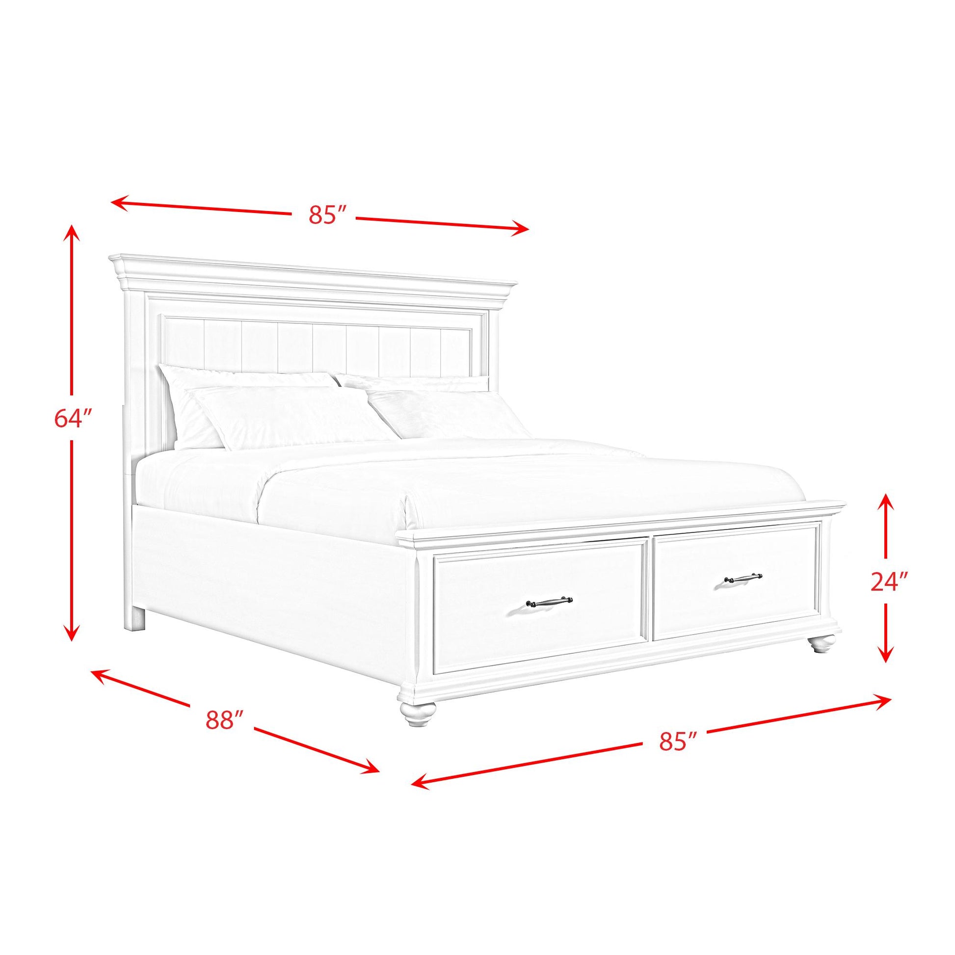  Color_White  Size_King  --  Slater Platform Bed with Storage IMAGE 11