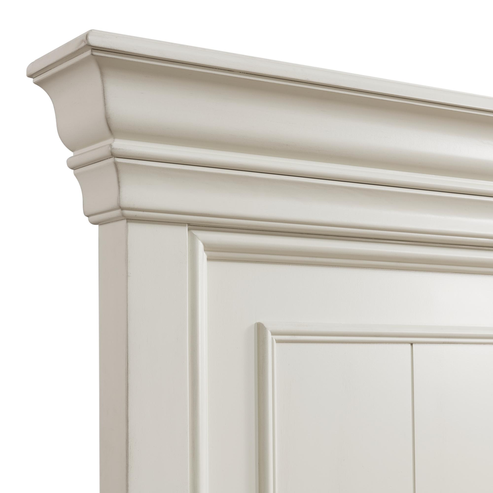  Color_White  Size_Queen  -- Slater SR650QB Queen Platform Storage Bed - White IMAGE 5