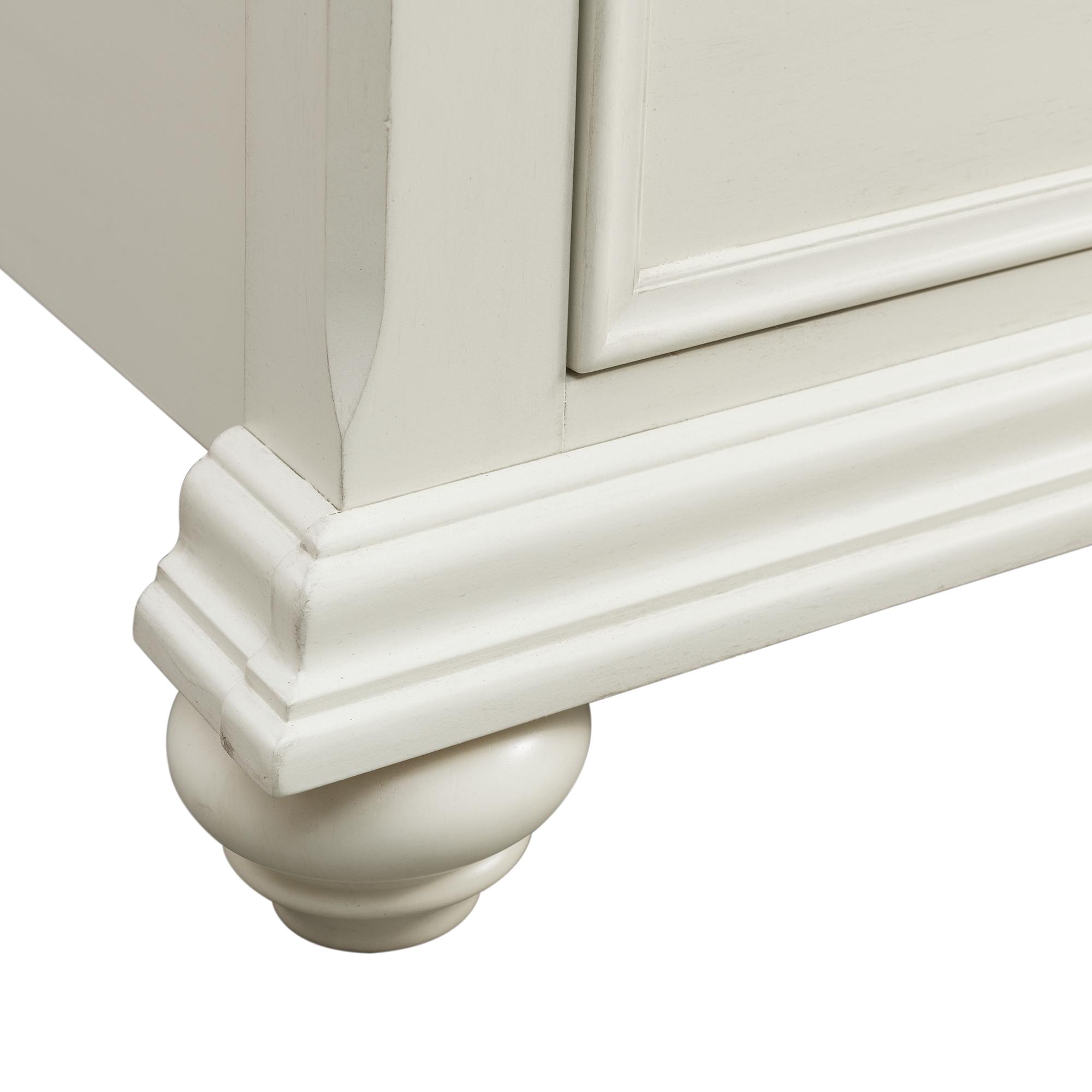  Color_White  Size_Queen  --  Slater SR650QB Queen Platform Storage Bed - White IMAGE 7