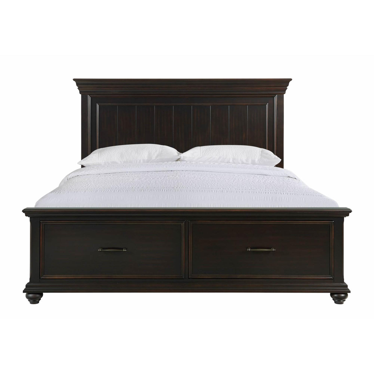  Size_King -- Elements International Slater Platform Bed with Storage IMAGE 2