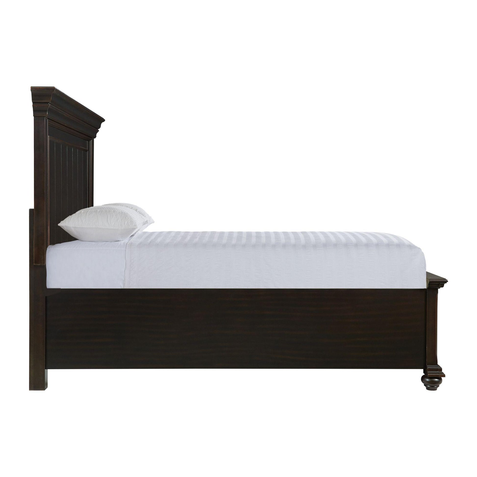  Color_Black  Size_Queen  -- Slater SR850QB Queen Platform Storage Bed - Black IMAGE 3