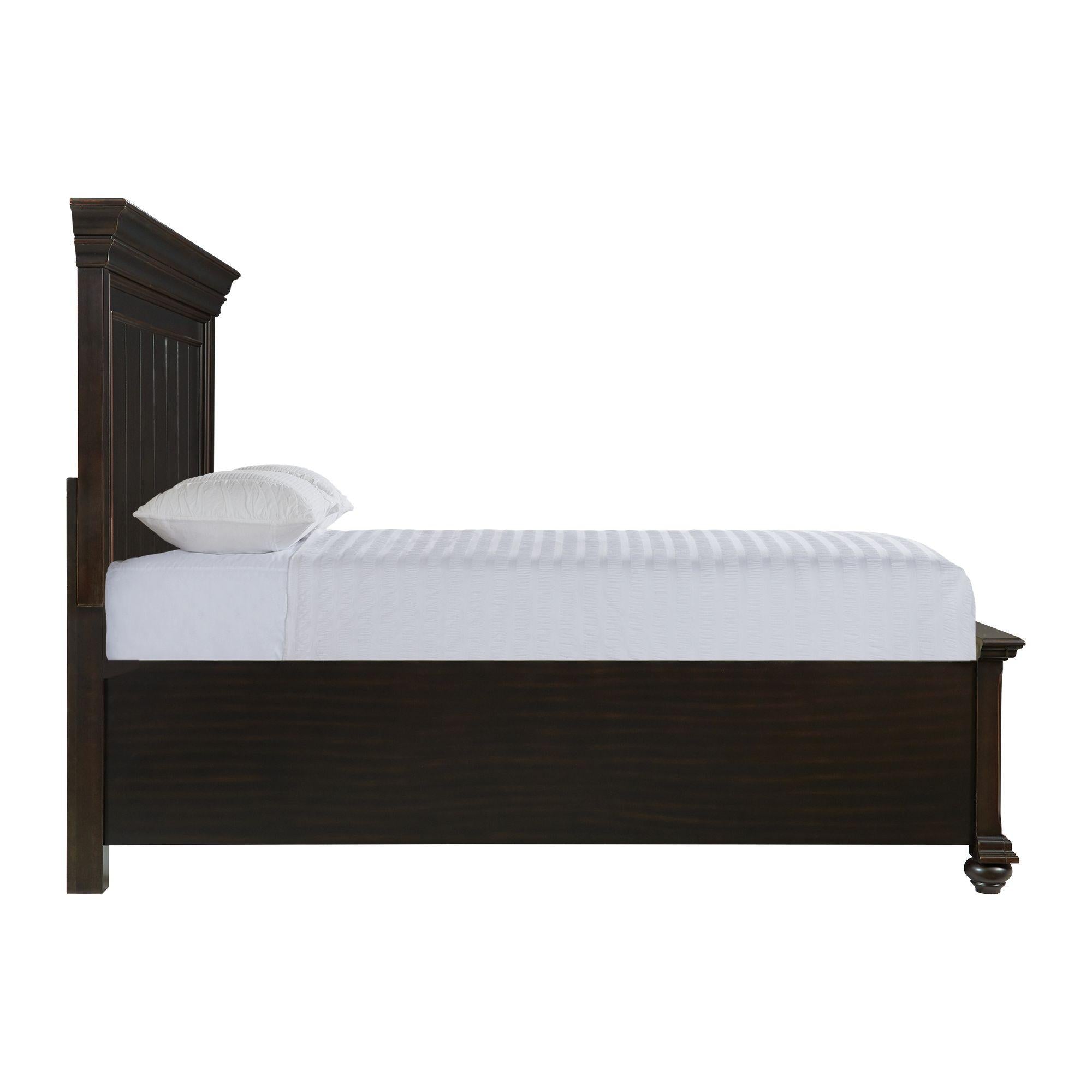  Color_Black  Size_Queen  -- Slater SR850QB Queen Platform Storage Bed - Black IMAGE 3