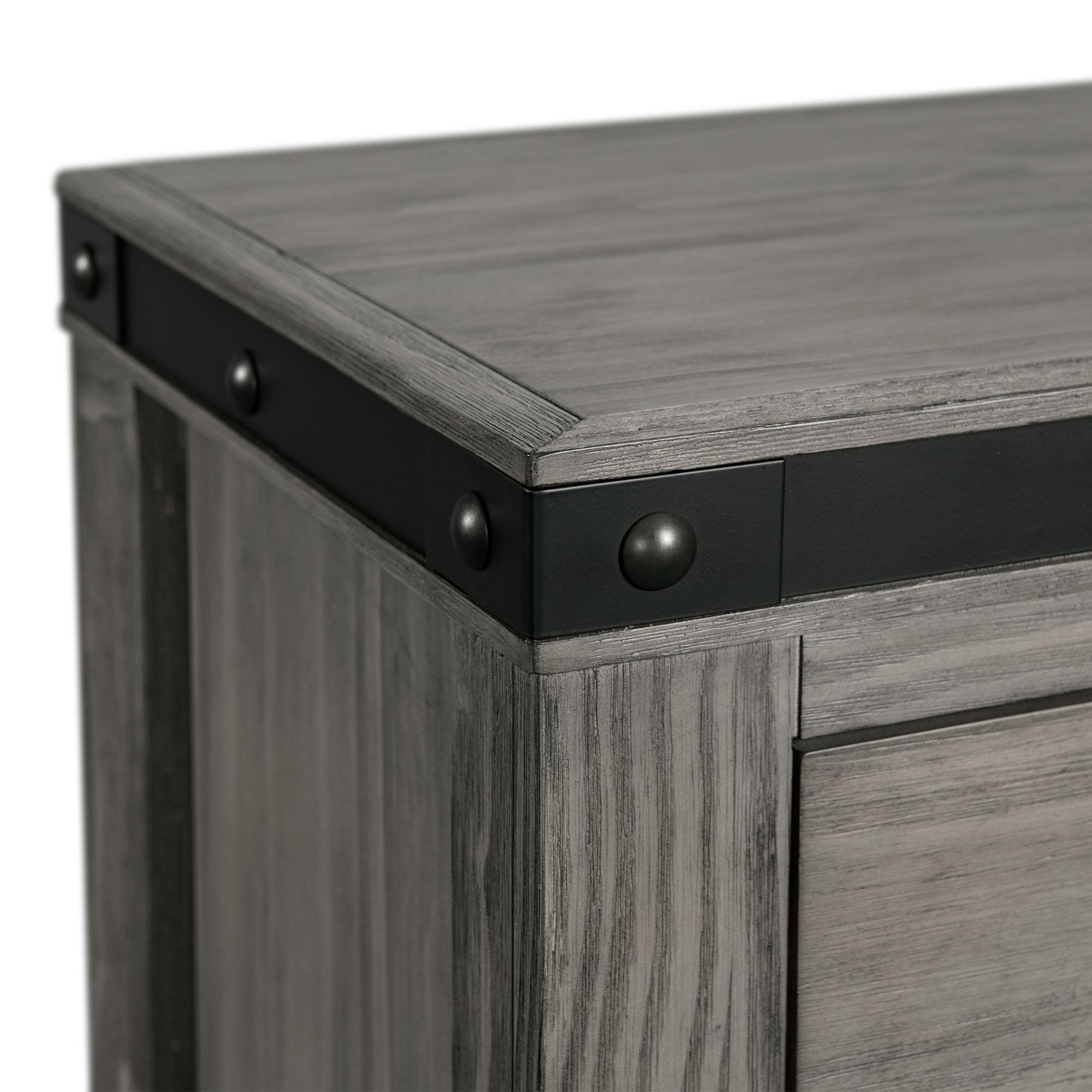  Elements International Wade WE600DRMR Dresser and Mirror Set IMAGE 6