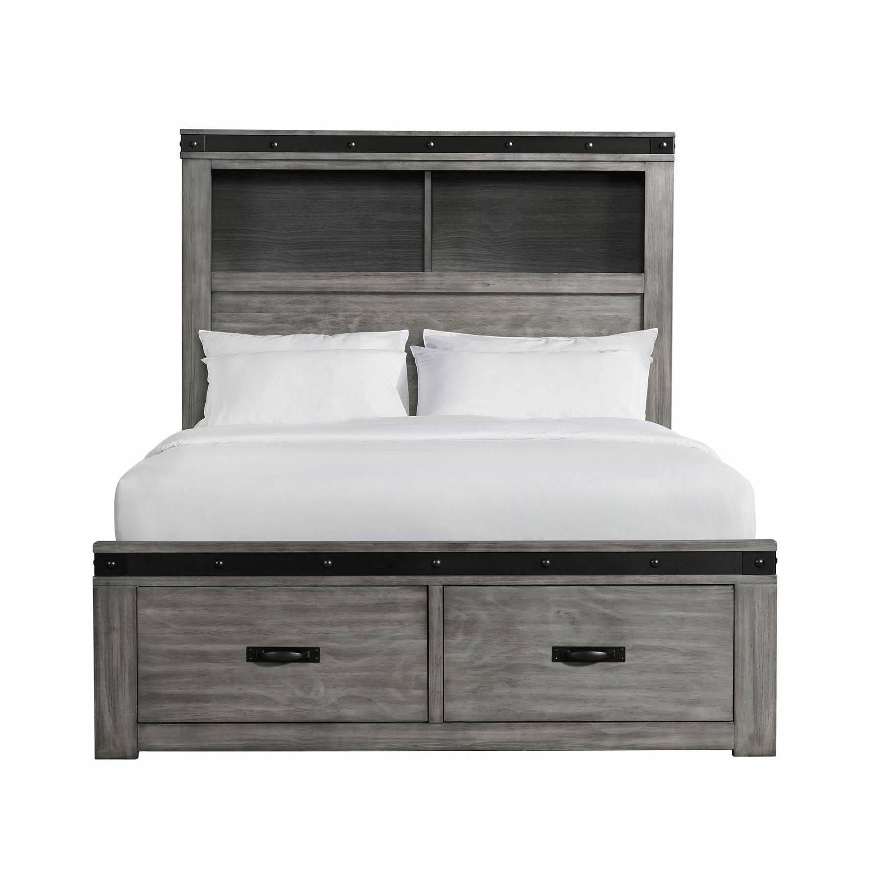  Elements International Wade Youth WE650FB Full Platform Storage Bed IMAGE 2