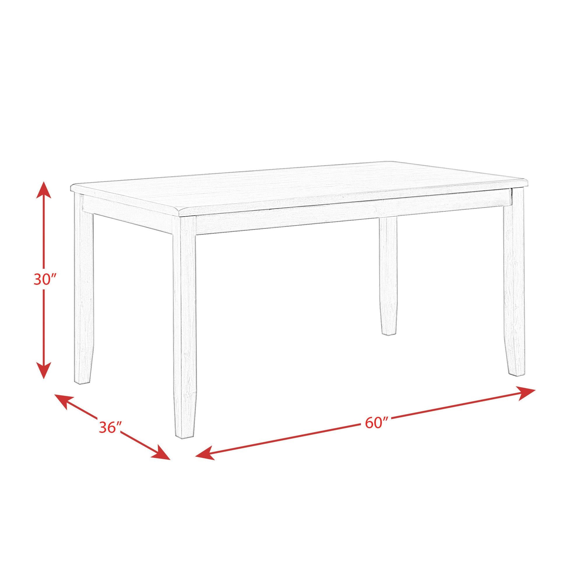  Elements International Alex DAX1007DS 7 pc Dining Set IMAGE 18