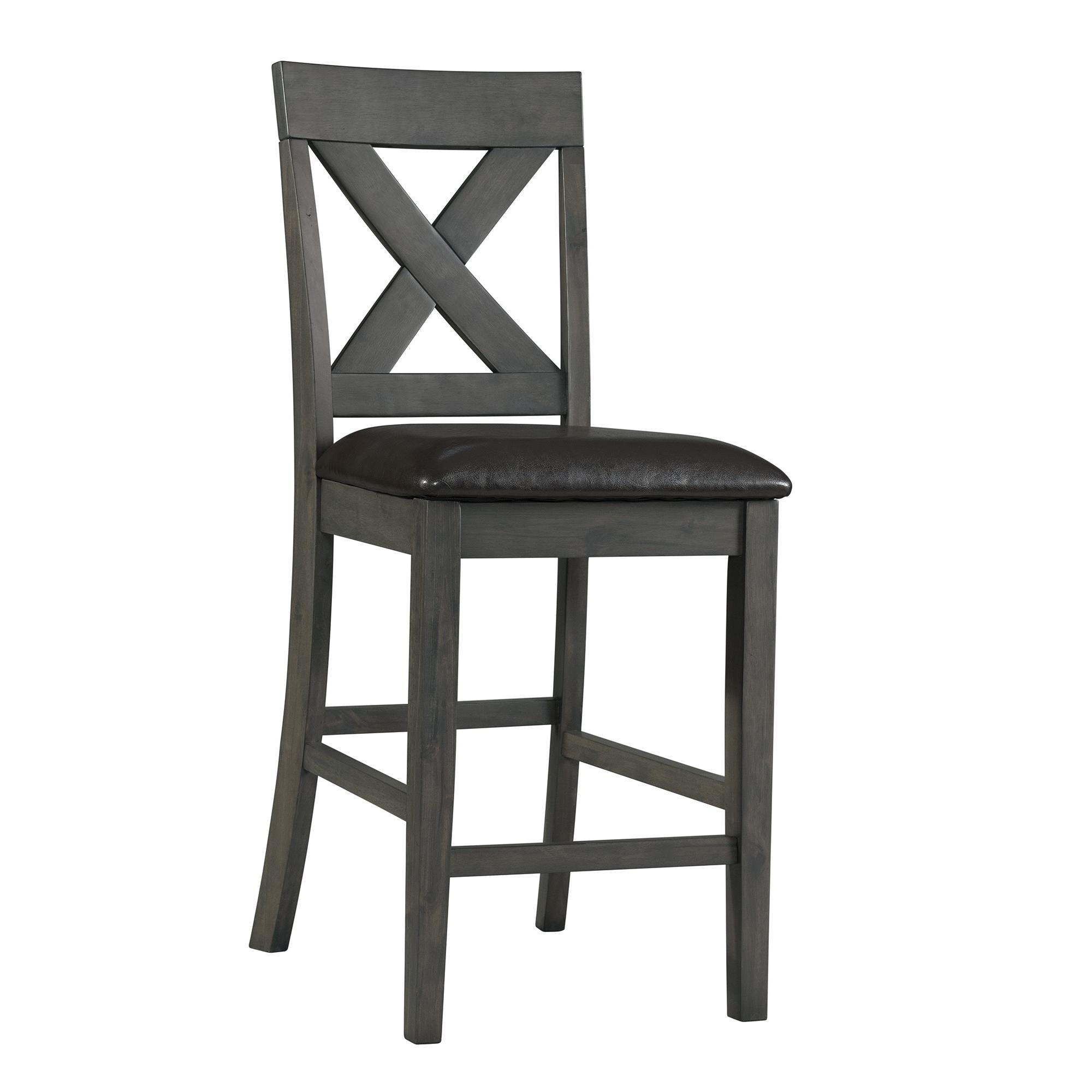 Elements International Alex DAX4007CS 7 pc Counter Height Dining Set IMAGE 7