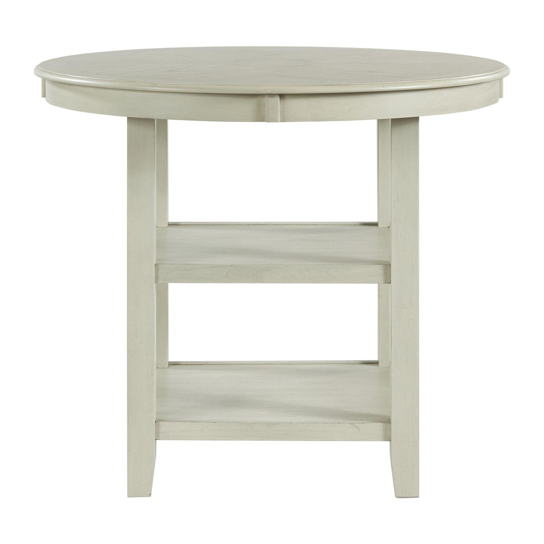  Elements International Amherst DAH750CT Counter Height Dining Table - Bisque IMAGE 1