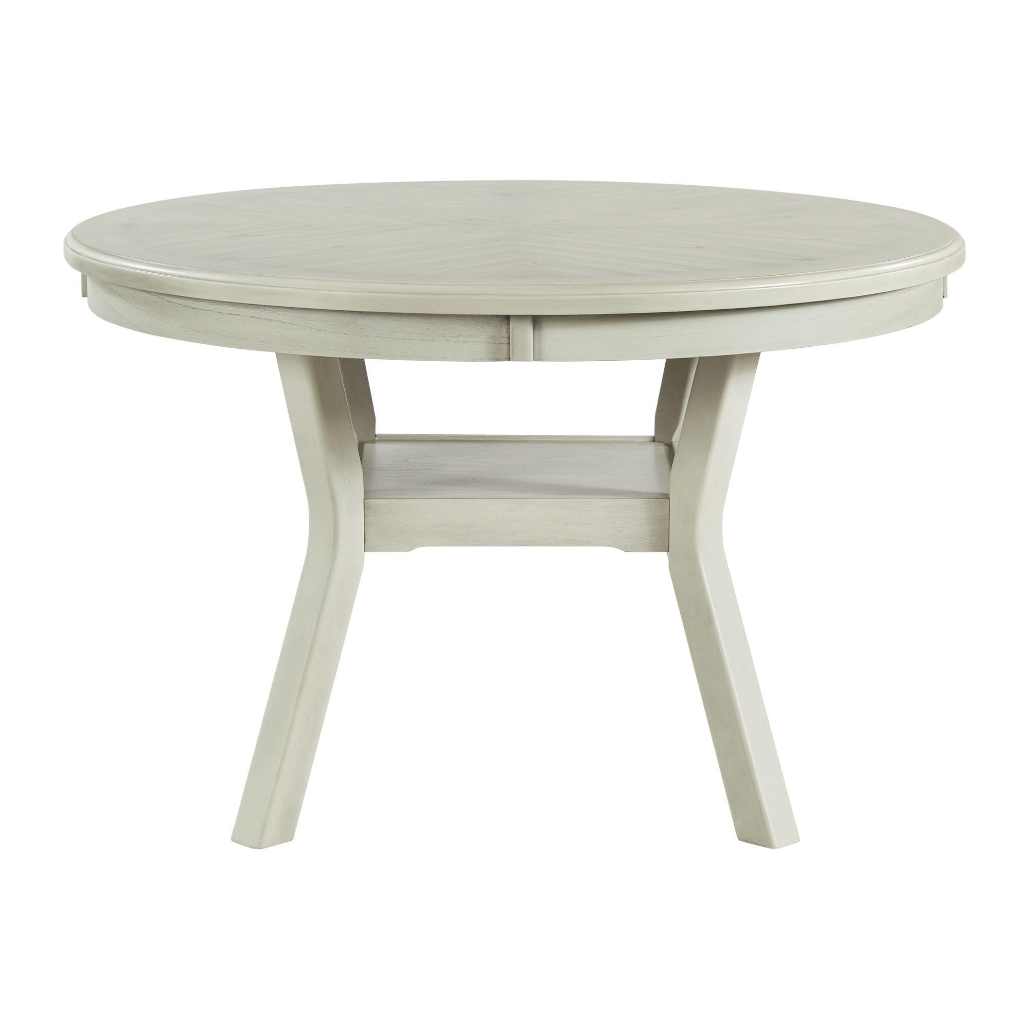  Elements International Amherst DAH700DT Dining Table - Bisque IMAGE 2