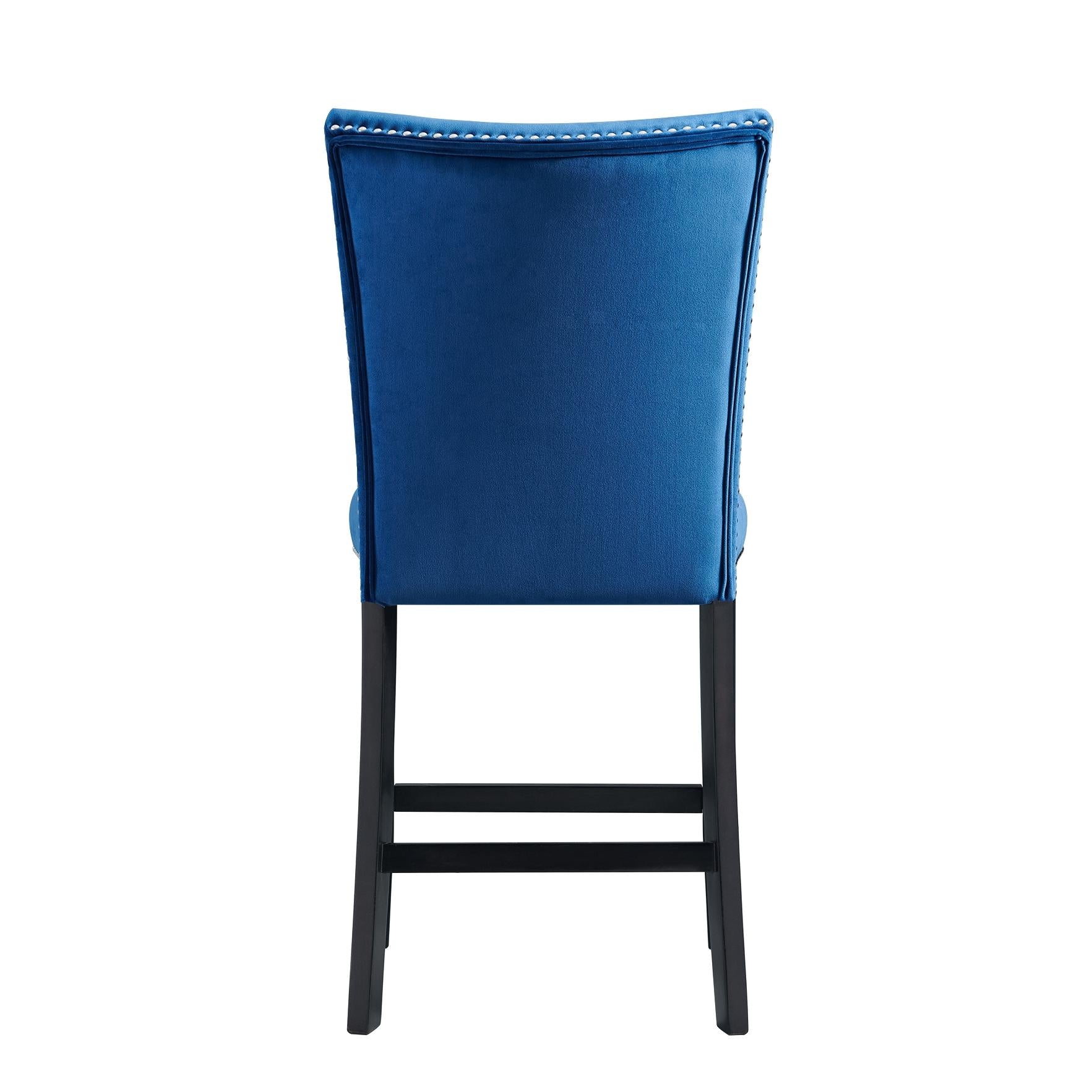  Elements International Francesca CFC700CVSC Counter Height Dining Chair IMAGE 4