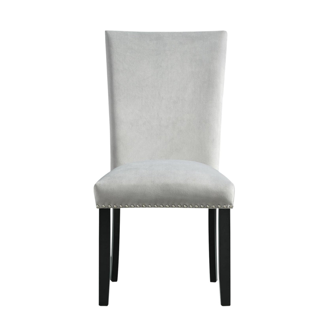  Elements International Francesca CFC300VSC Dining Chair - Gray IMAGE 1