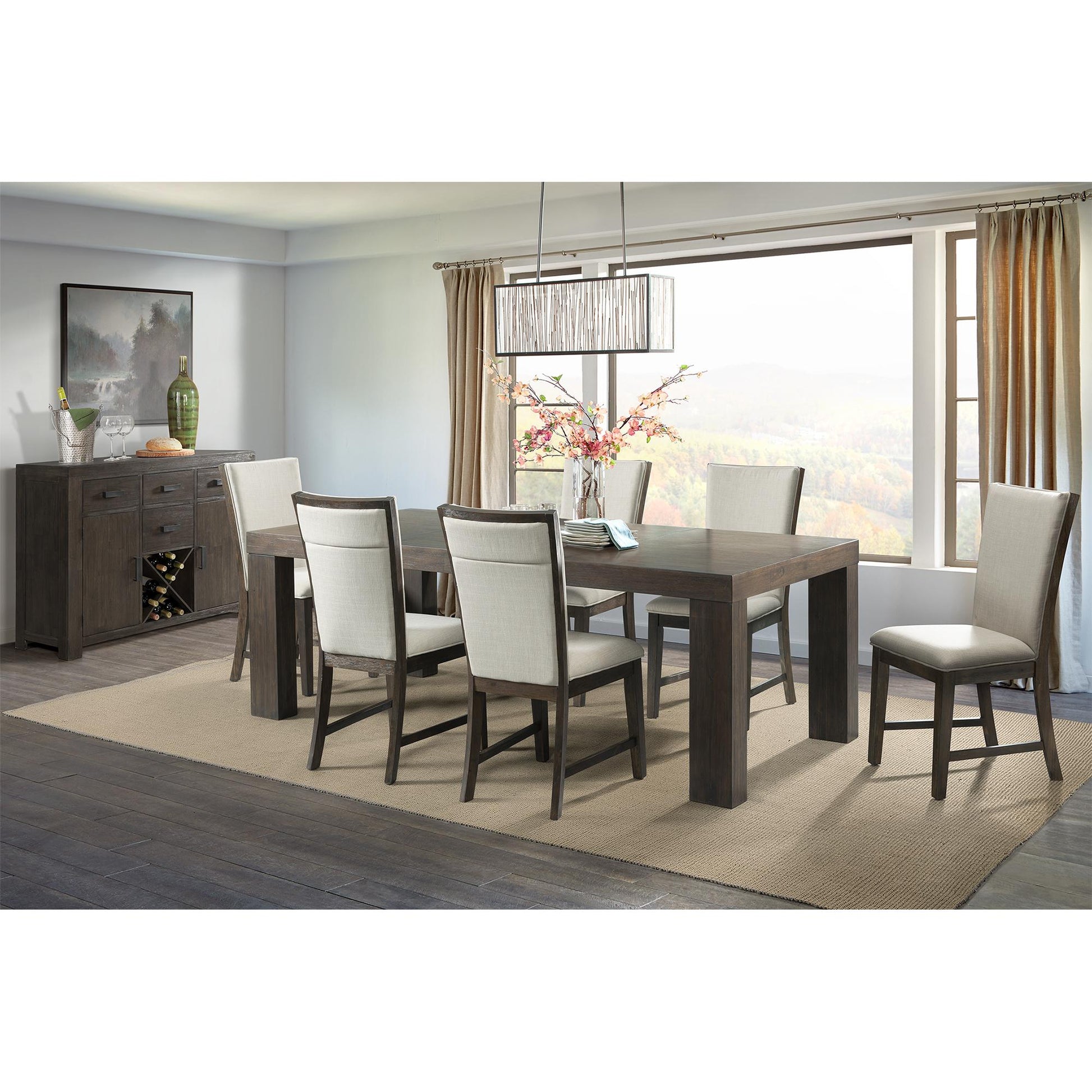  Elements International Grady DGD100FSC Upholstered Side Chair IMAGE 10