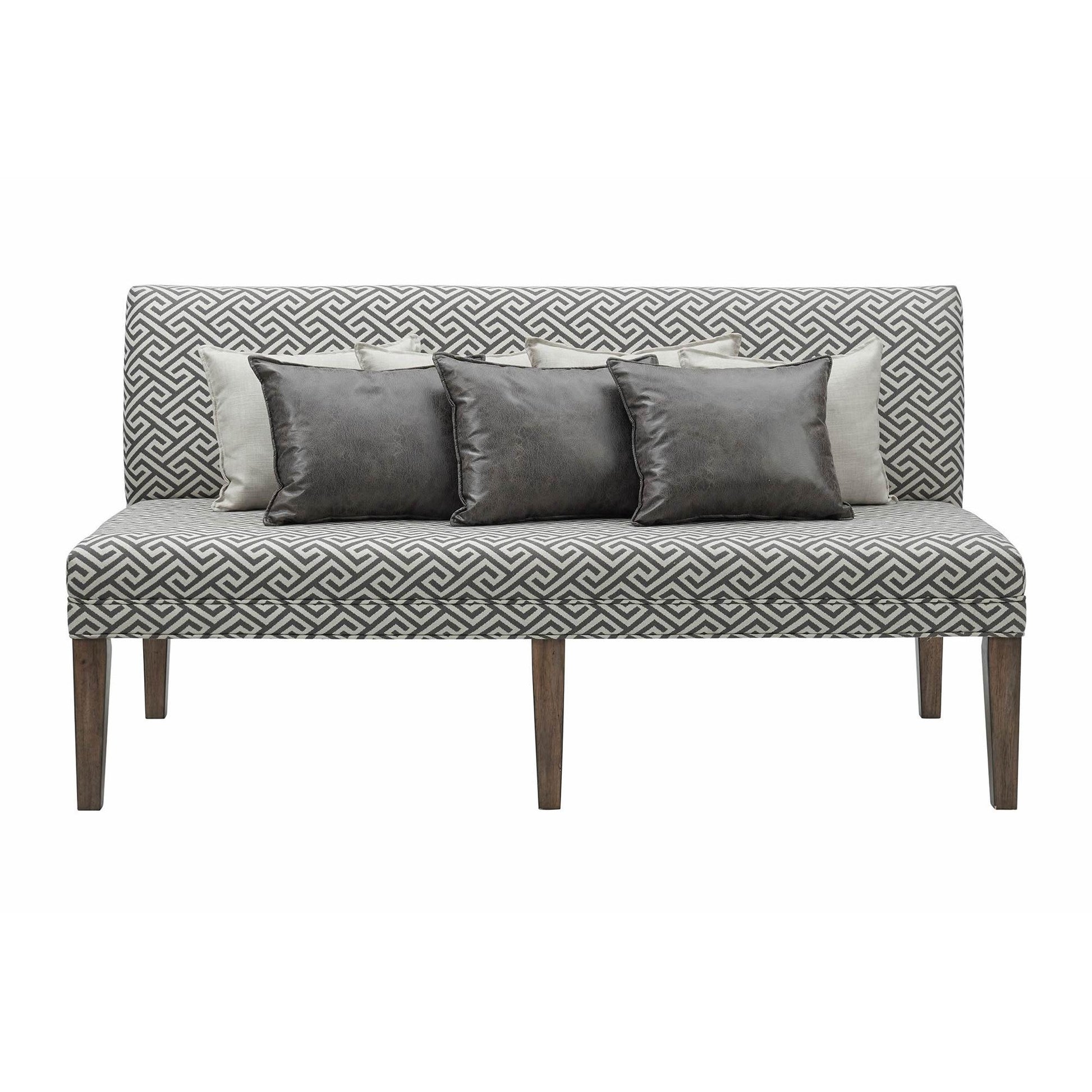  Elements International Gramercy DGC530SF Dining Settee IMAGE 2