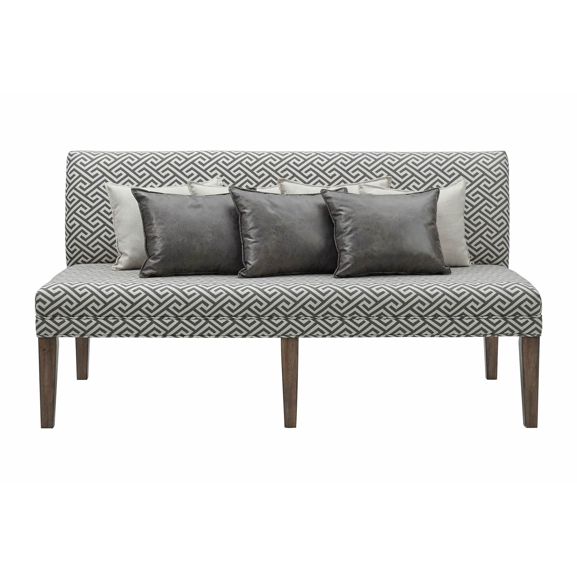  Elements International Gramercy DGC530SF Dining Settee IMAGE 2