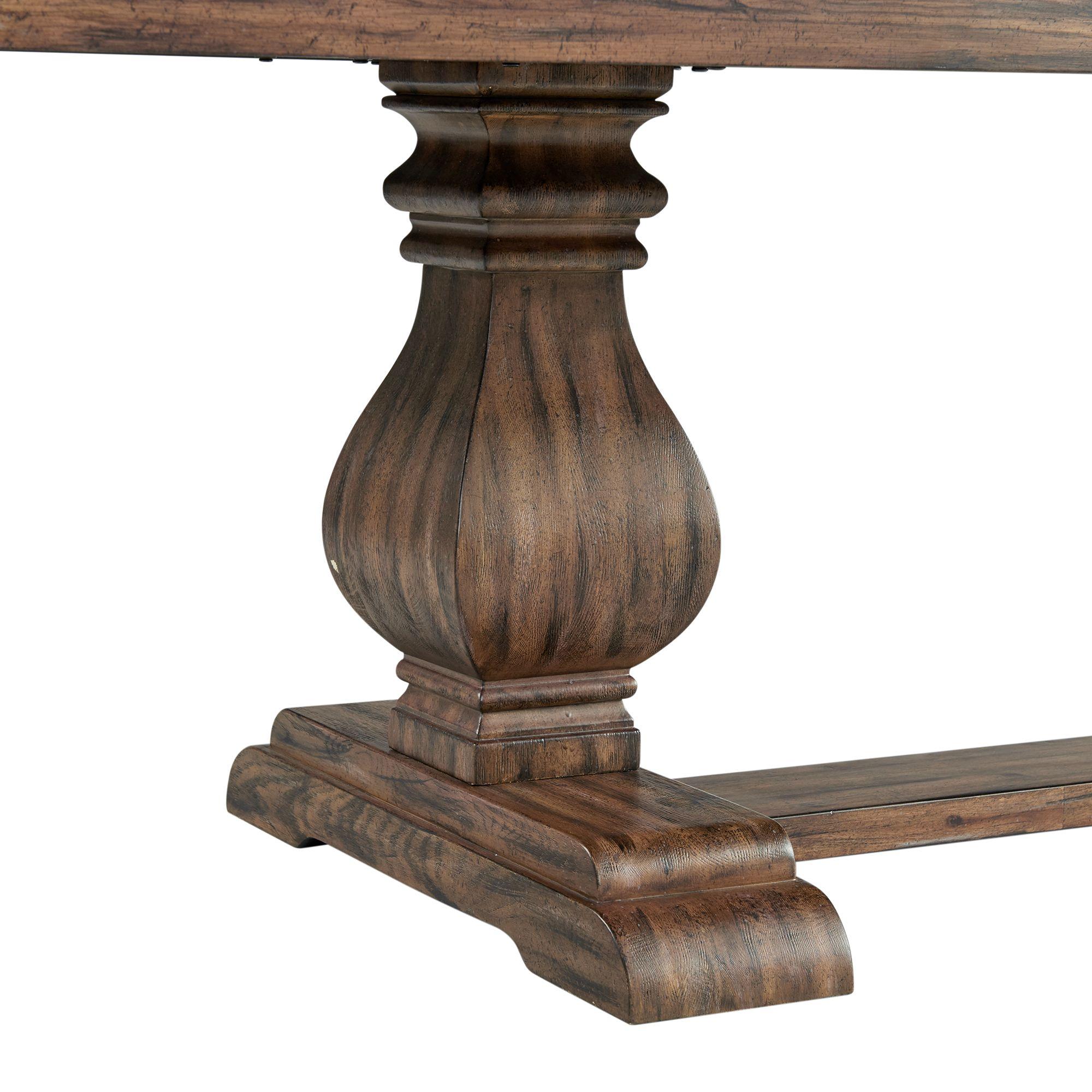  Elements International Gramercy DGC500DTTB Dining Table IMAGE 5