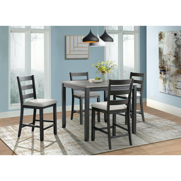  Elements International Martin Gray DMT3005CS 5 pc Counter Height Dinette IMAGE 1