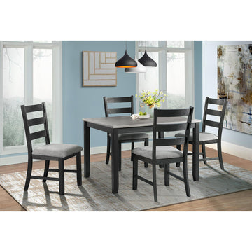  Elements International Martin Gray DMT3005DS 5 pc Dinette IMAGE 1