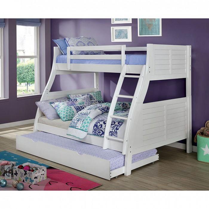  Furniture of America Hoople CM-BK963WH-TR Trundle IMAGE 1