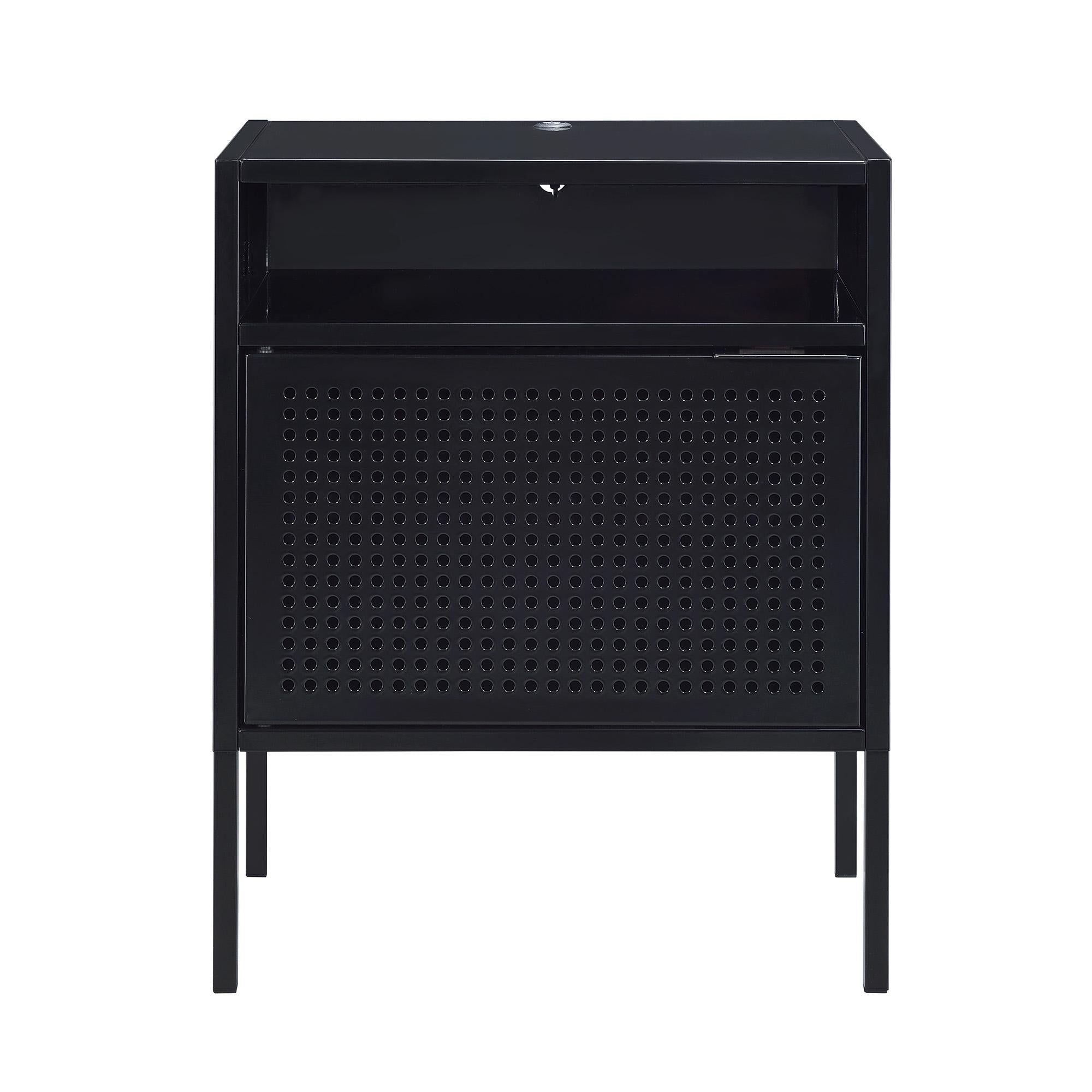  Elements International Ember CEB800NSE Nightstand - Black IMAGE 2