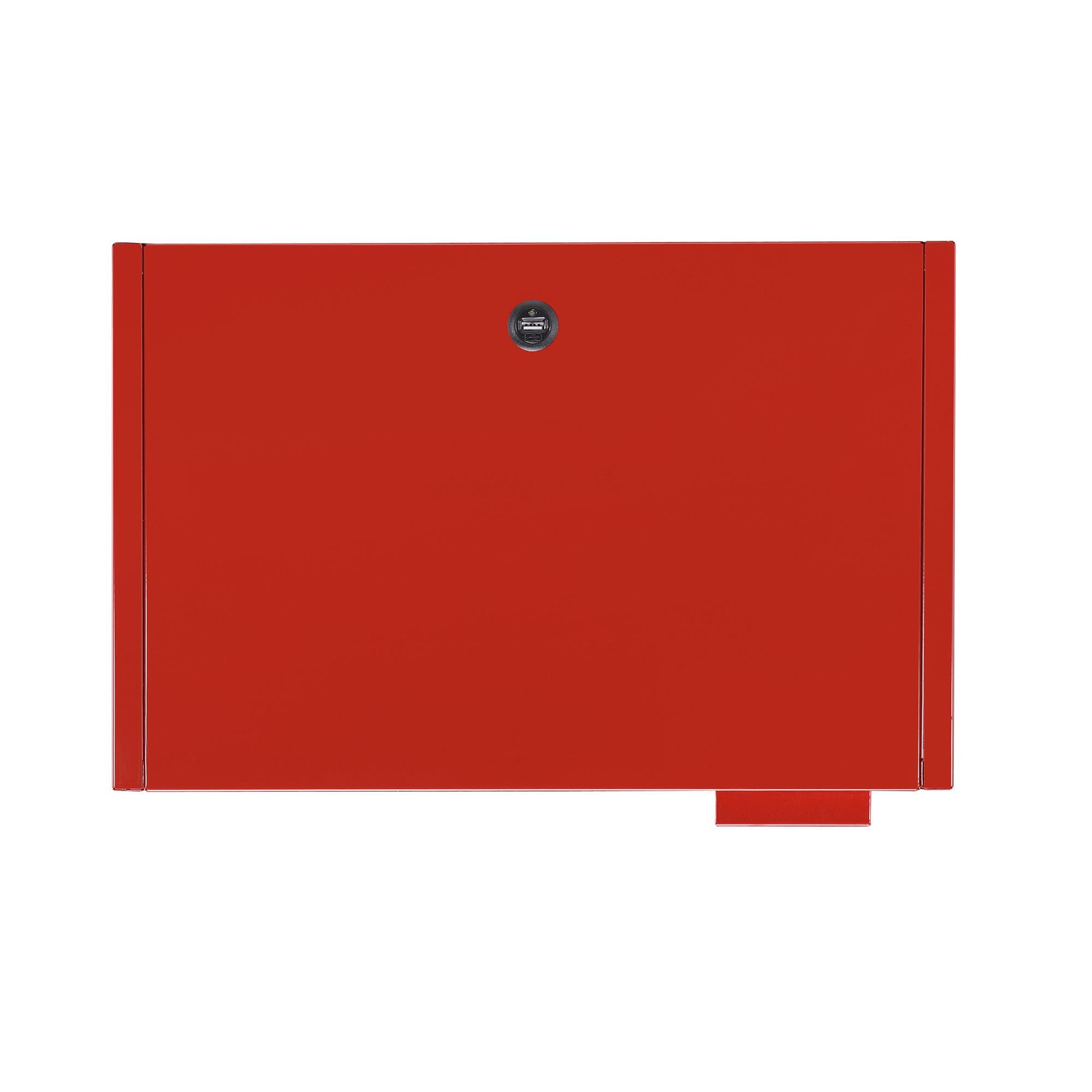  Elements International Ember CEB400NSE Nightstand - Red IMAGE 4