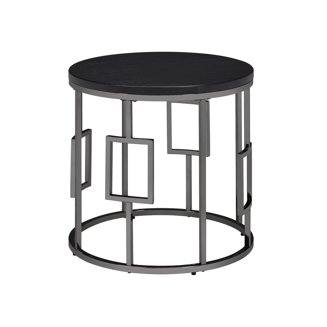  Elements International Ester CES100ET Round End Table IMAGE 1