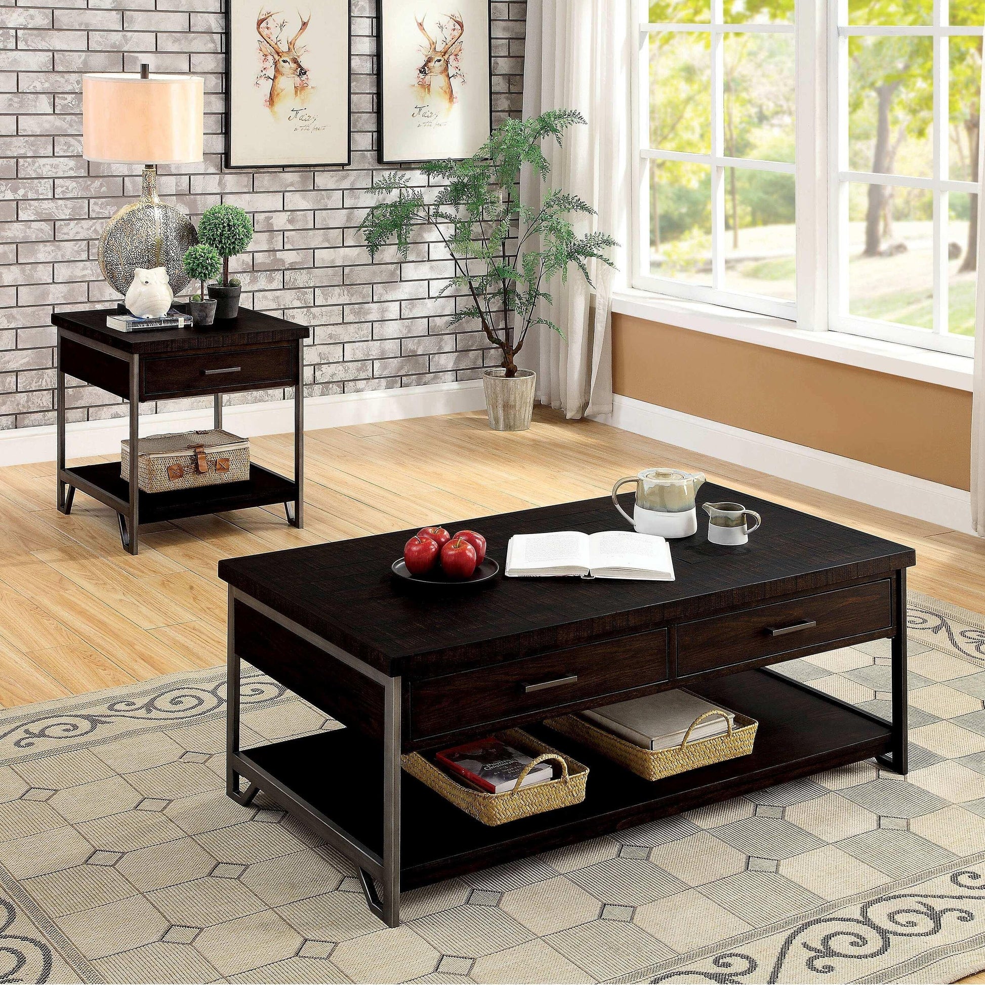  Furniture of America Wasta CM4499E End Table IMAGE 4