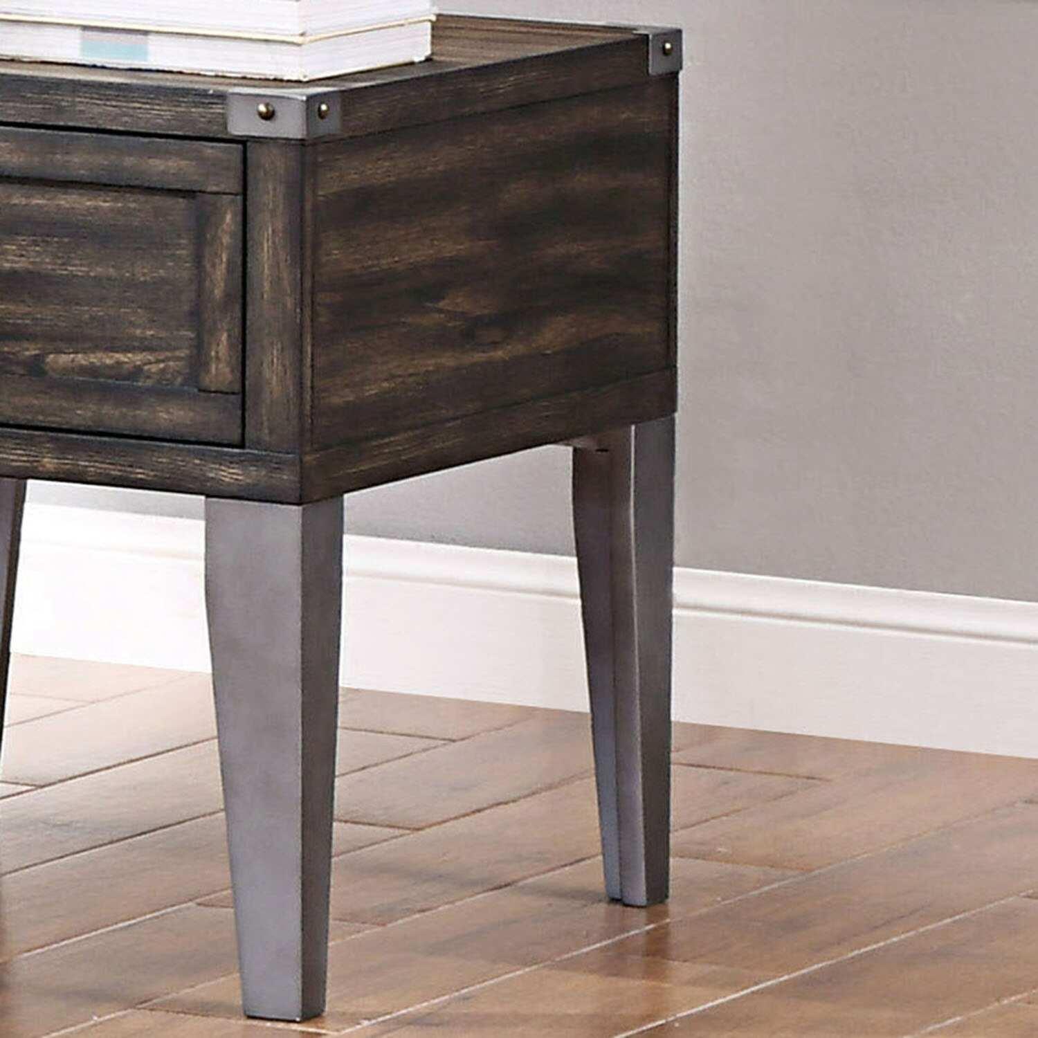  Furniture of America Piedmont CM4387E End Table IMAGE 3