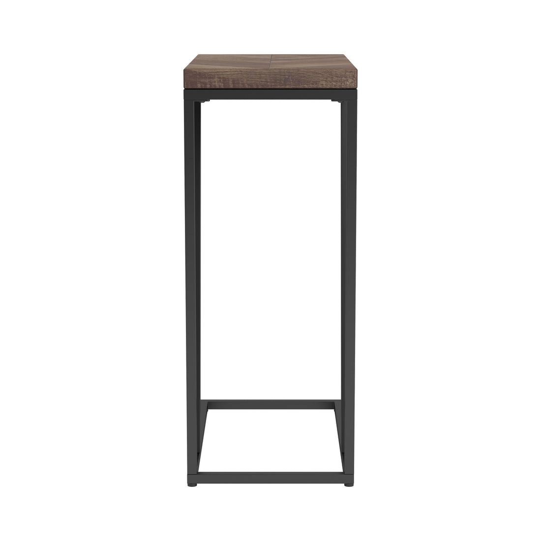  Coaster Furniture Sergio 931147 Engineered Wood C-Shaped Side Table - Rustic Tobacco IMAGE 1