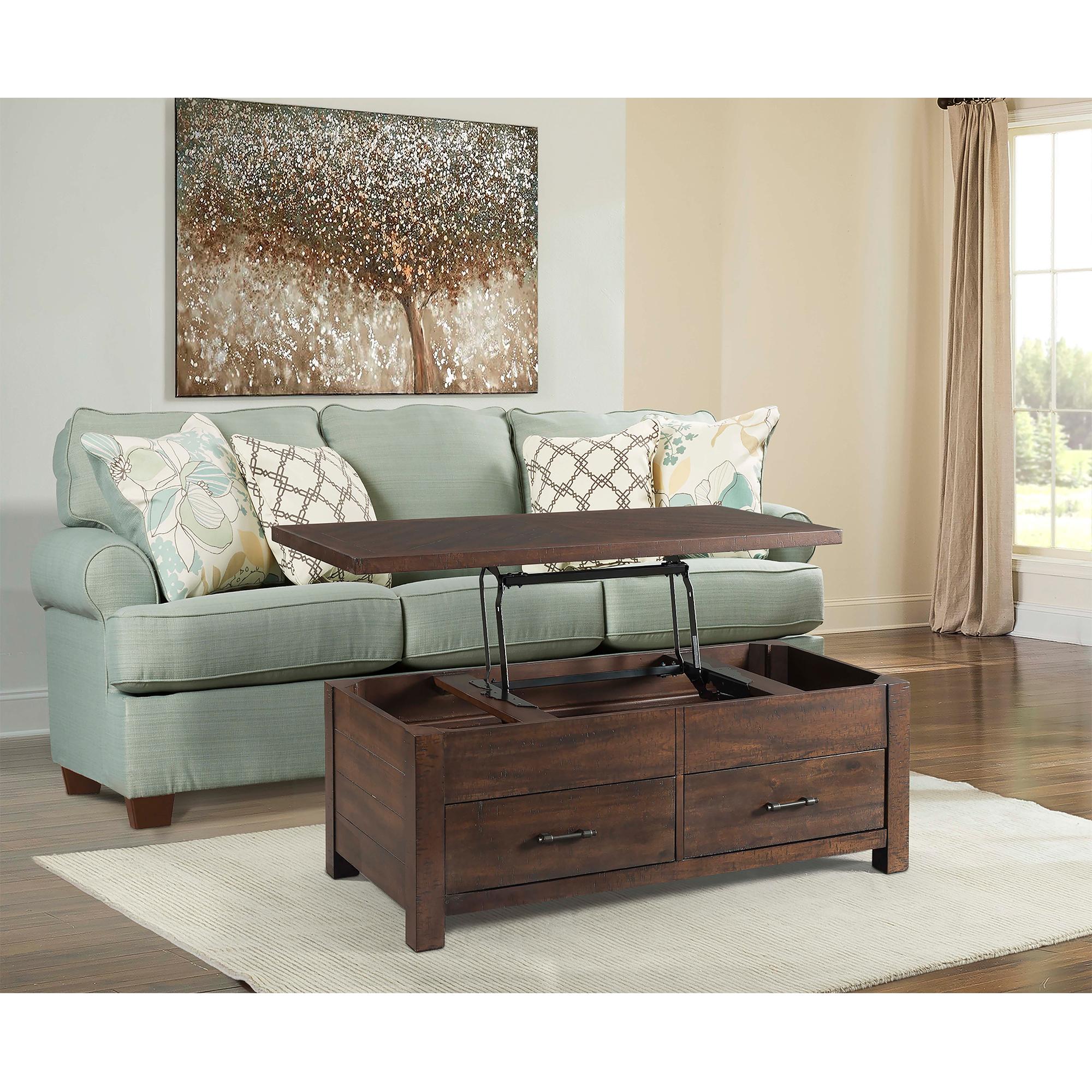  Elements International Jax TJX100CTLT Lift Top Coffee Table IMAGE 7