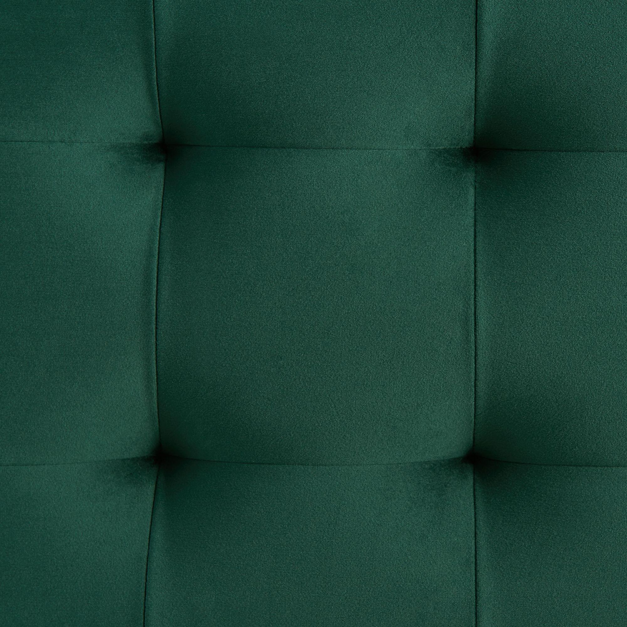  Elements International Crosby Tufted Storage Ottoman - Evergreen IMAGE 12