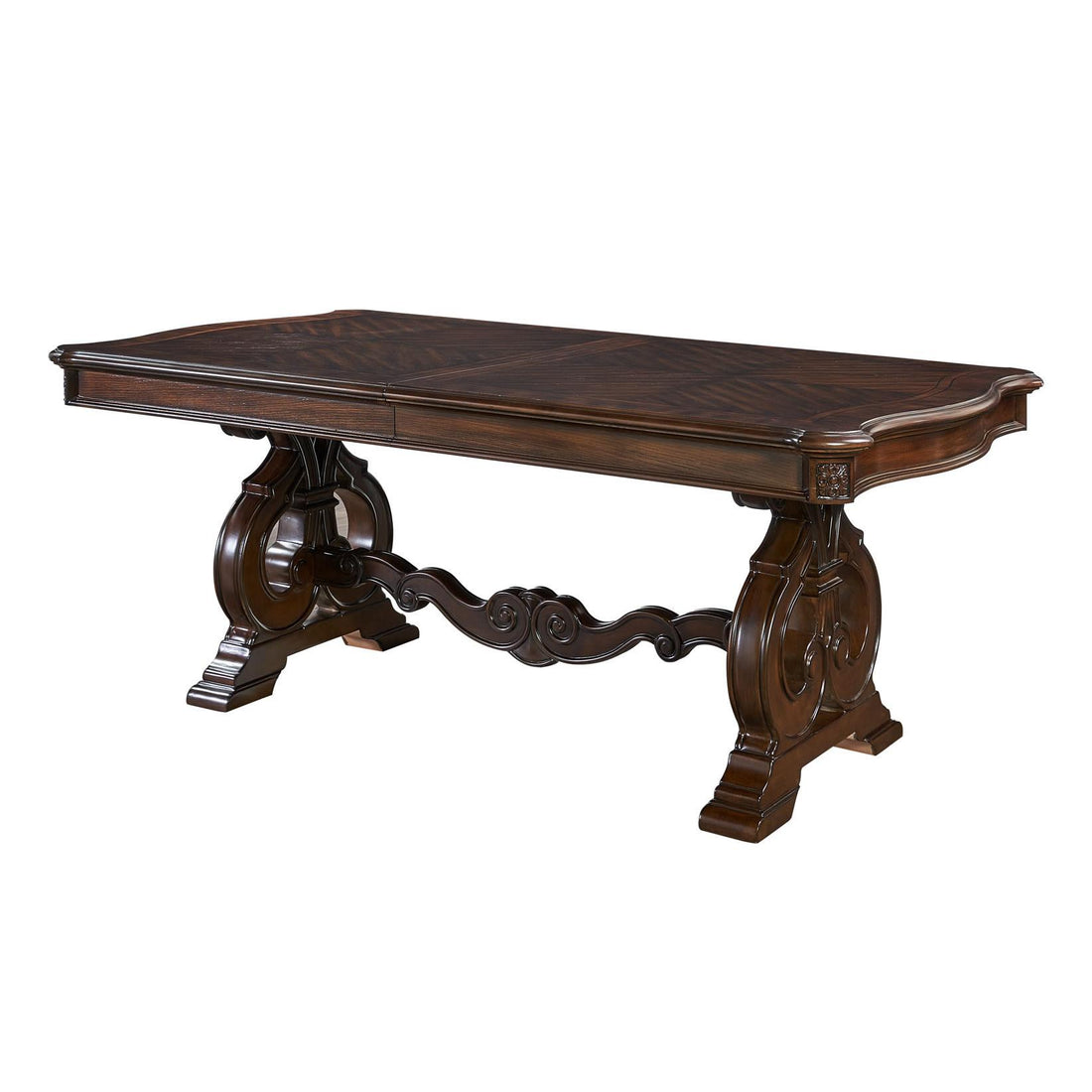  Steve Silver Furniture Royale RY500 Dining Table with 20-inch Leaf IMAGE 1