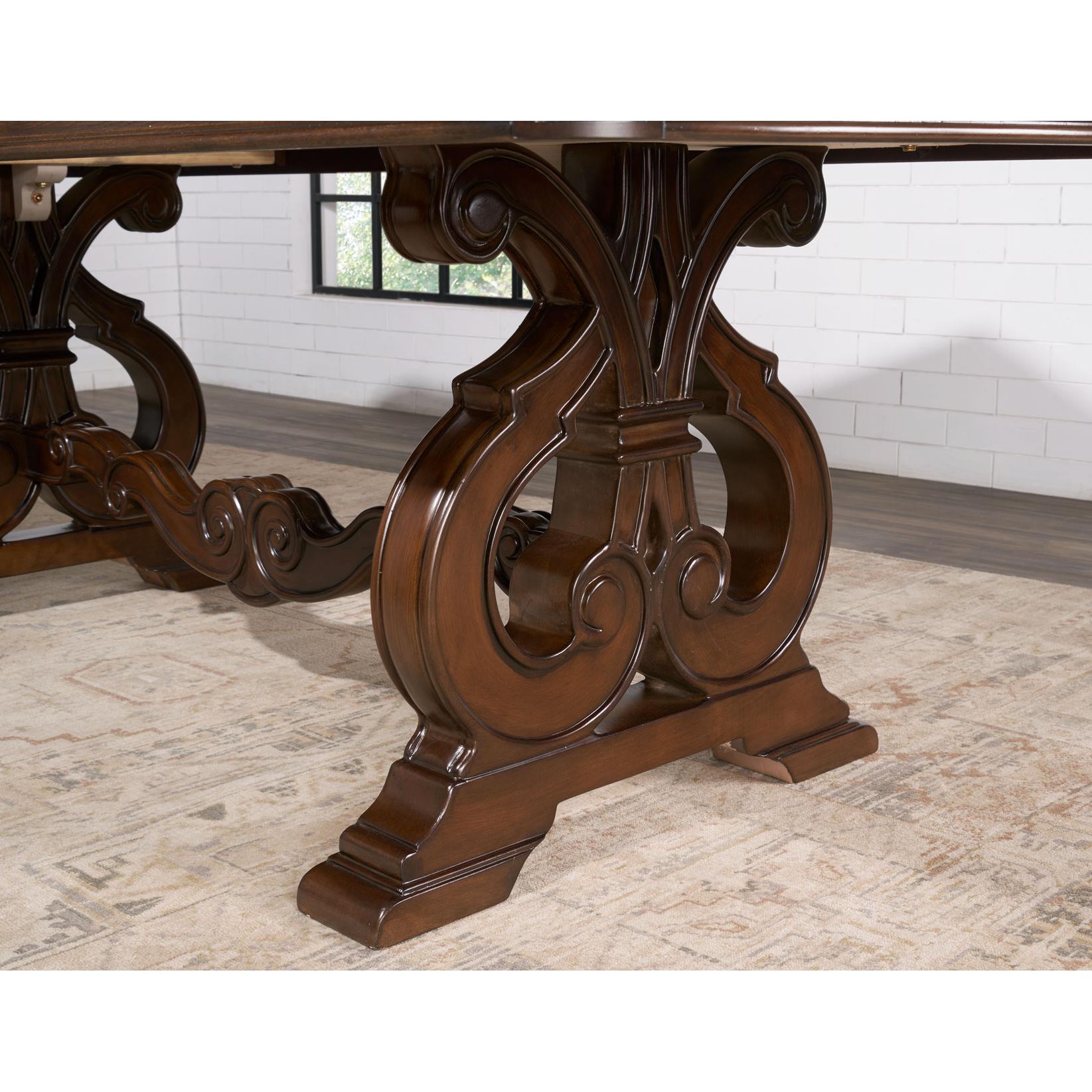  Steve Silver Furniture Royale RY500 Dining Table with 20-inch Leaf IMAGE 11