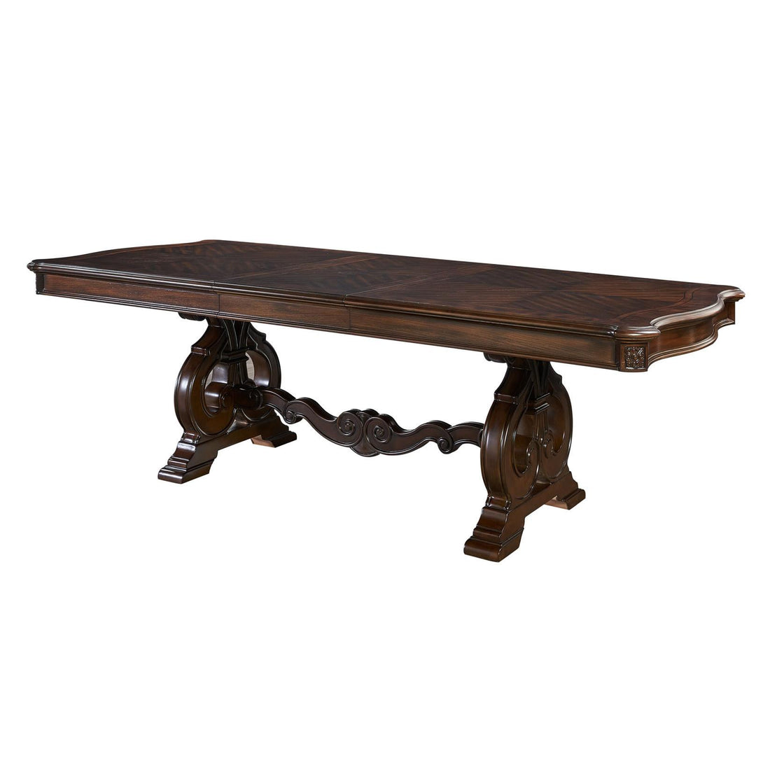  Steve Silver Furniture Royale RY500 Dining Table with 20-inch Leaf IMAGE 1