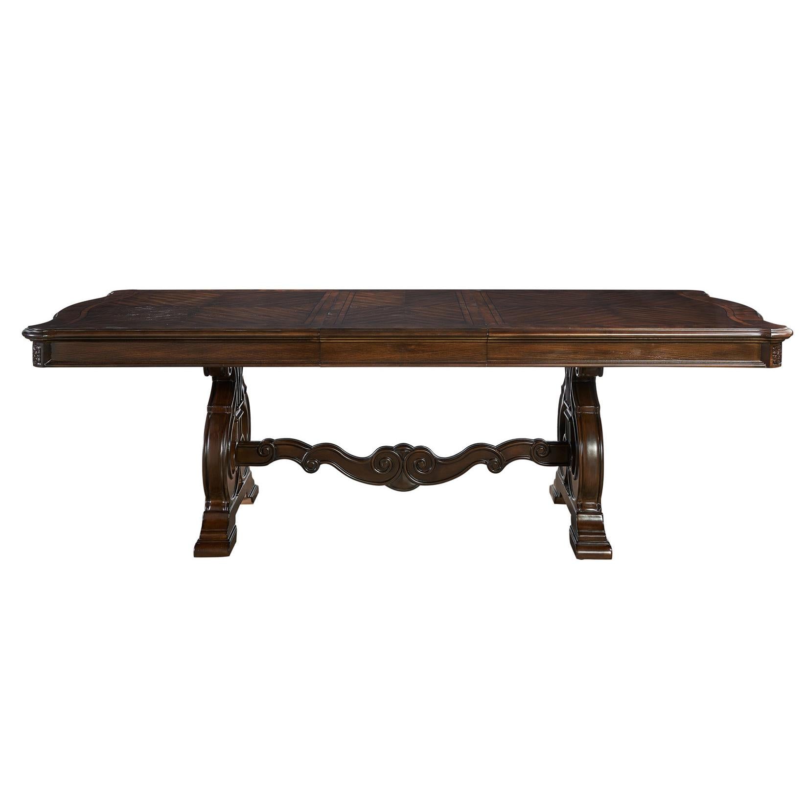  Steve Silver Furniture Royale RY500 Dining Table with 20-inch Leaf IMAGE 4