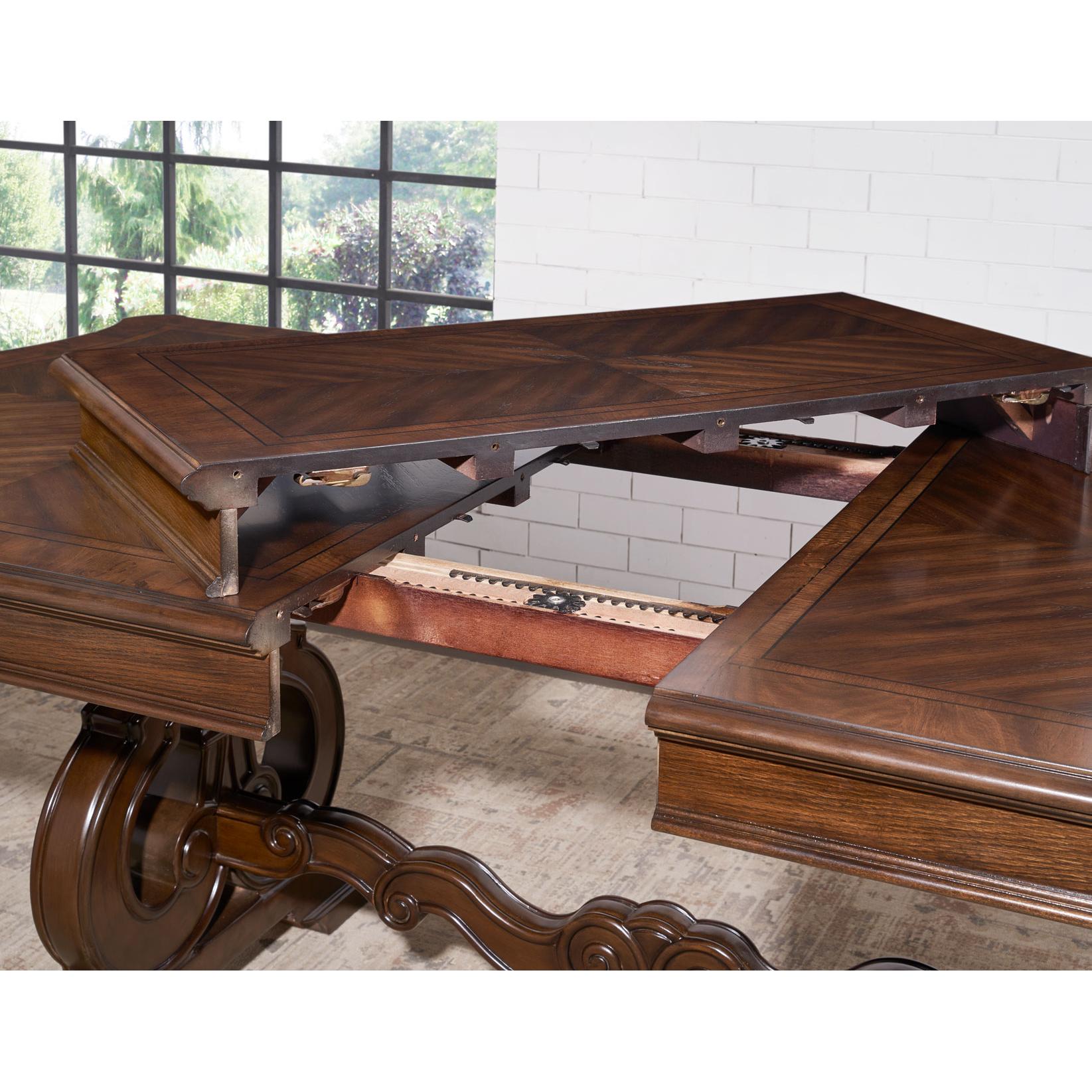  Steve Silver Furniture Royale RY500 Dining Table with 20-inch Leaf IMAGE 7