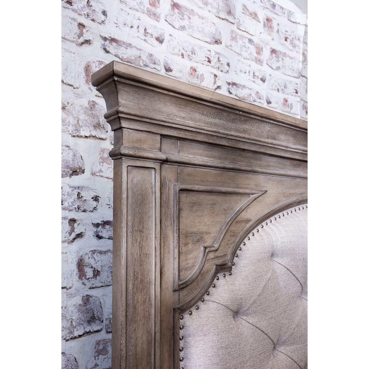  Steve Silver Furniture Highland Park HP900 Queen Panel Bed - Driftwood IMAGE 4
