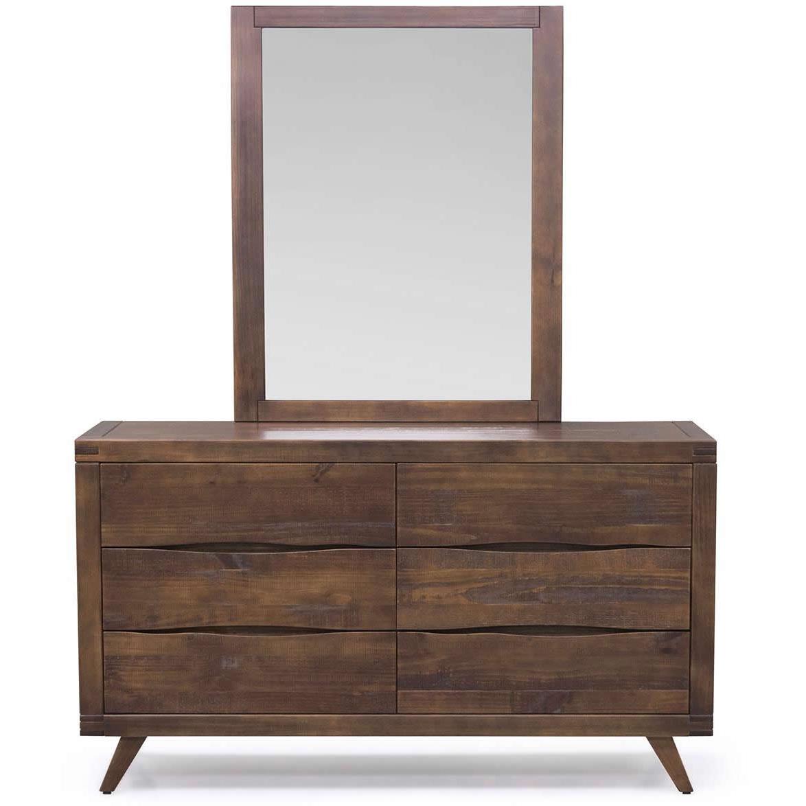  Steve Silver Furniture Pasco AS900MR Dresser Mirror IMAGE 3