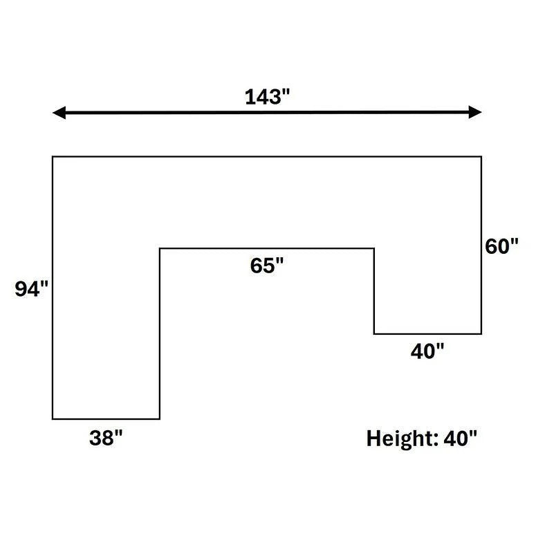 Empire Teddy Sectional 143