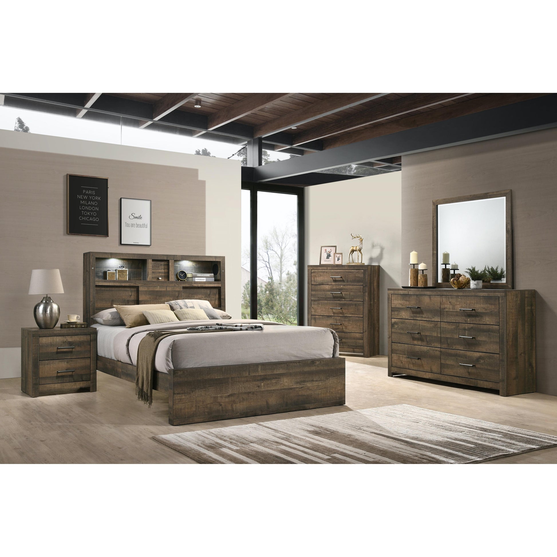  Elements International Bailey BY500MR Dresser Mirror IMAGE 5