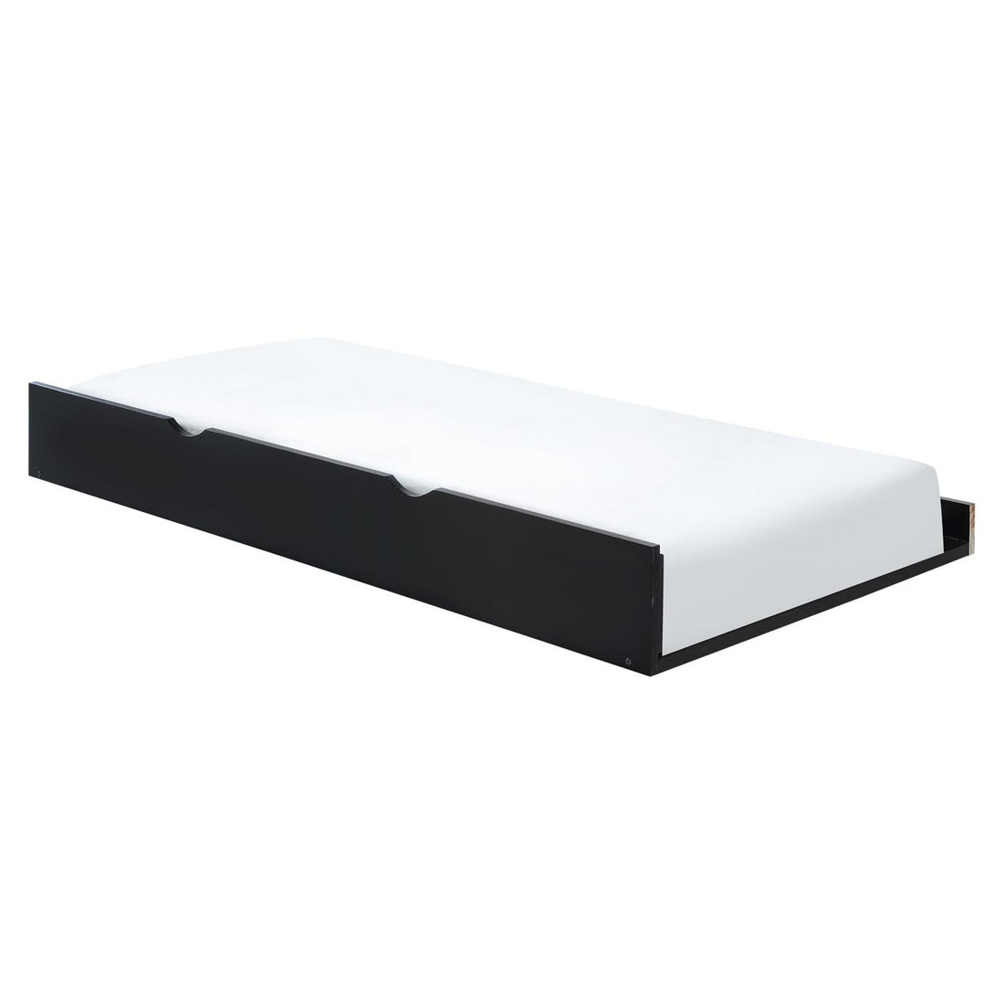  Donco Trading Company 503-BK Twin Trundle Bed - Black IMAGE 1