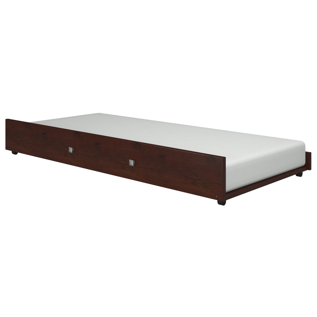  Donco Trading Company 503-CP Twin Trundle Bed - Cappuccino IMAGE 1