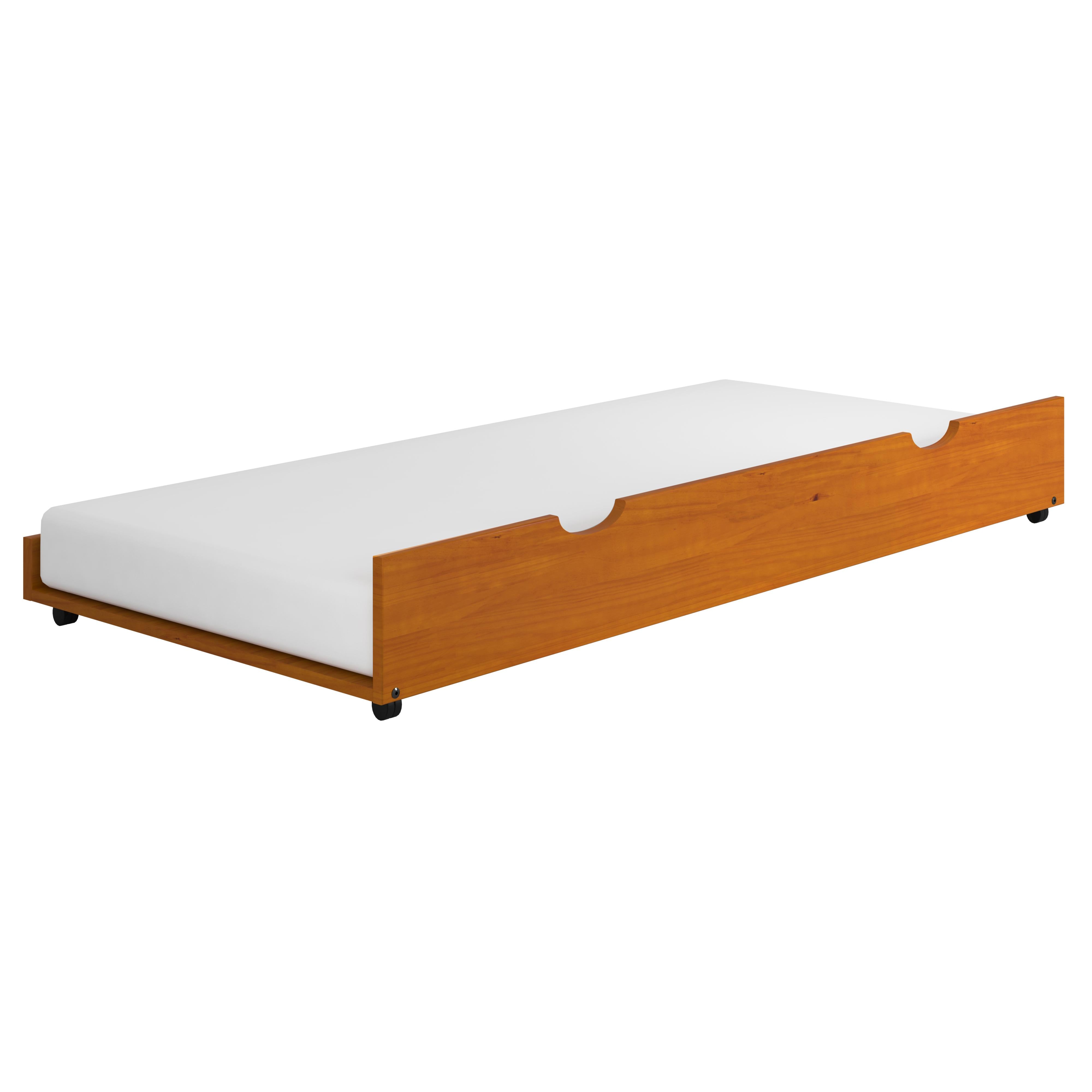  Donco Trading Company 503-H Twin Trundle Bed - Honey IMAGE 1