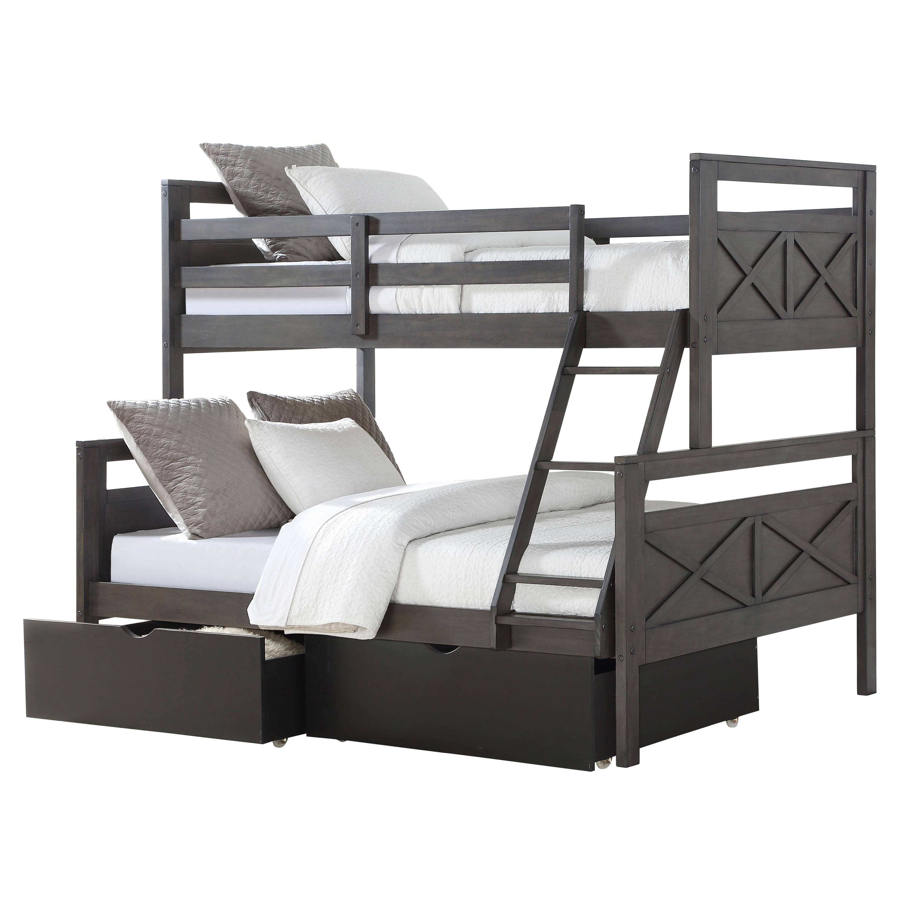  Donco Trading Company 505-BK Dual Underbed Drawers - Black IMAGE 2