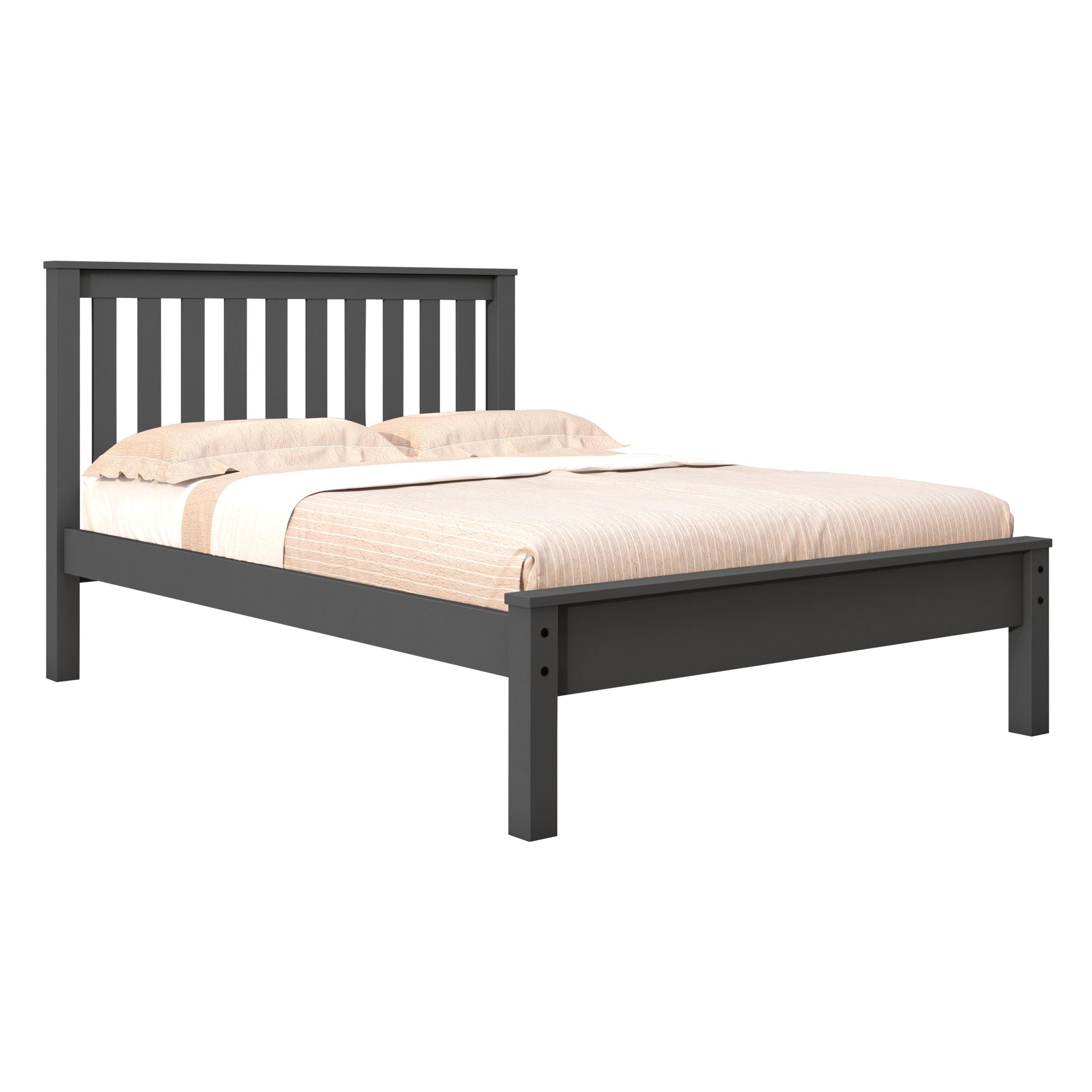  Donco Trading Company Contempo 500-FDG Full Bed - Dark Grey IMAGE 1