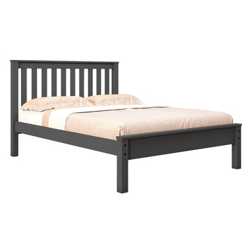  Donco Trading Company Contempo 500-FDG Full Bed - Dark Grey IMAGE 1